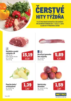Metro leták platný od 06.07.2026
