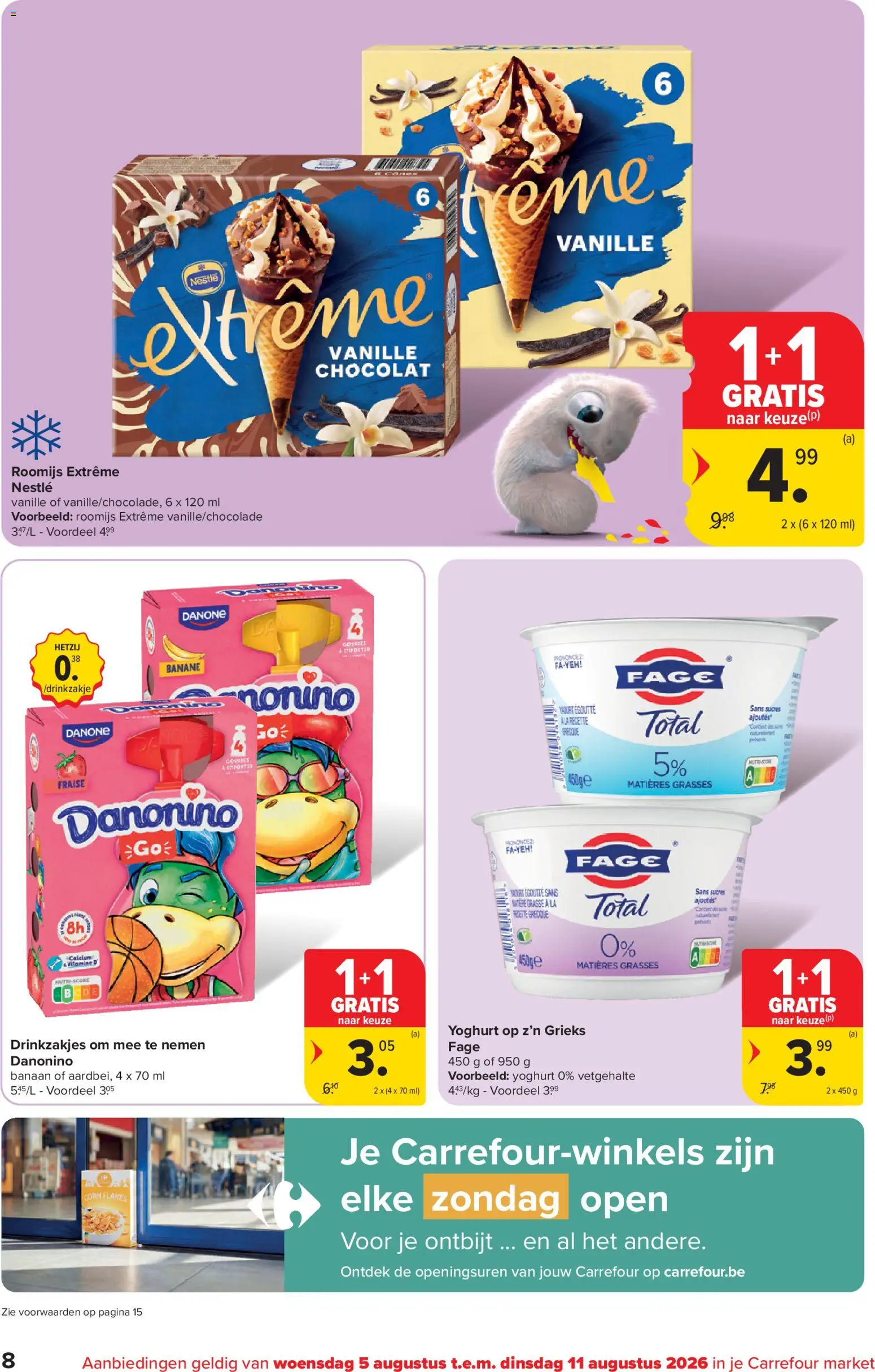 {H1} | Pagina: 8 | Producten: Vanille, Vitamine D, Banaan, Yoghurt