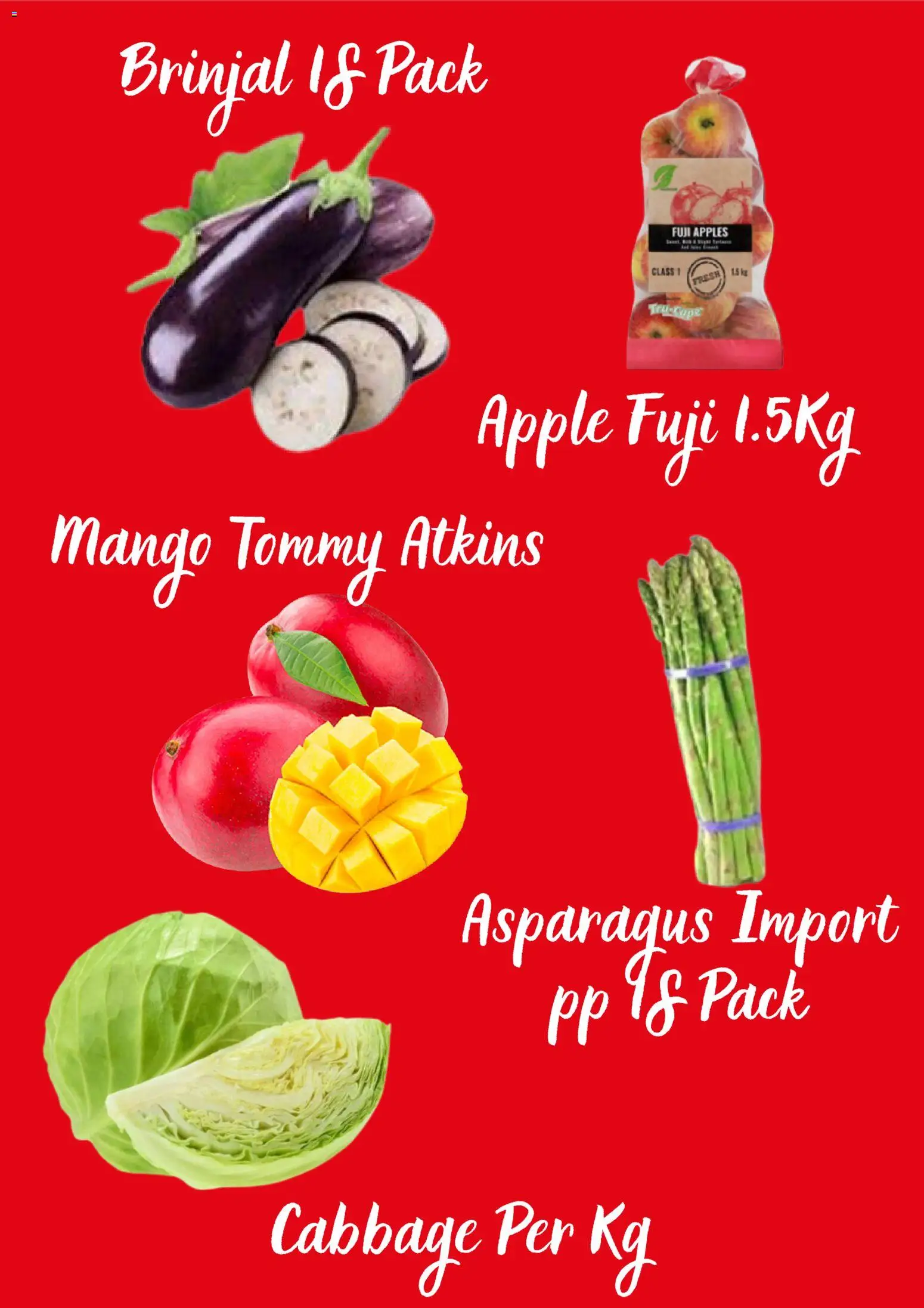 Shoprite Catalogue valid from 11/07/2026 | Page: 2 | Products: Cabbage, Asparagus, Mango, Apples
