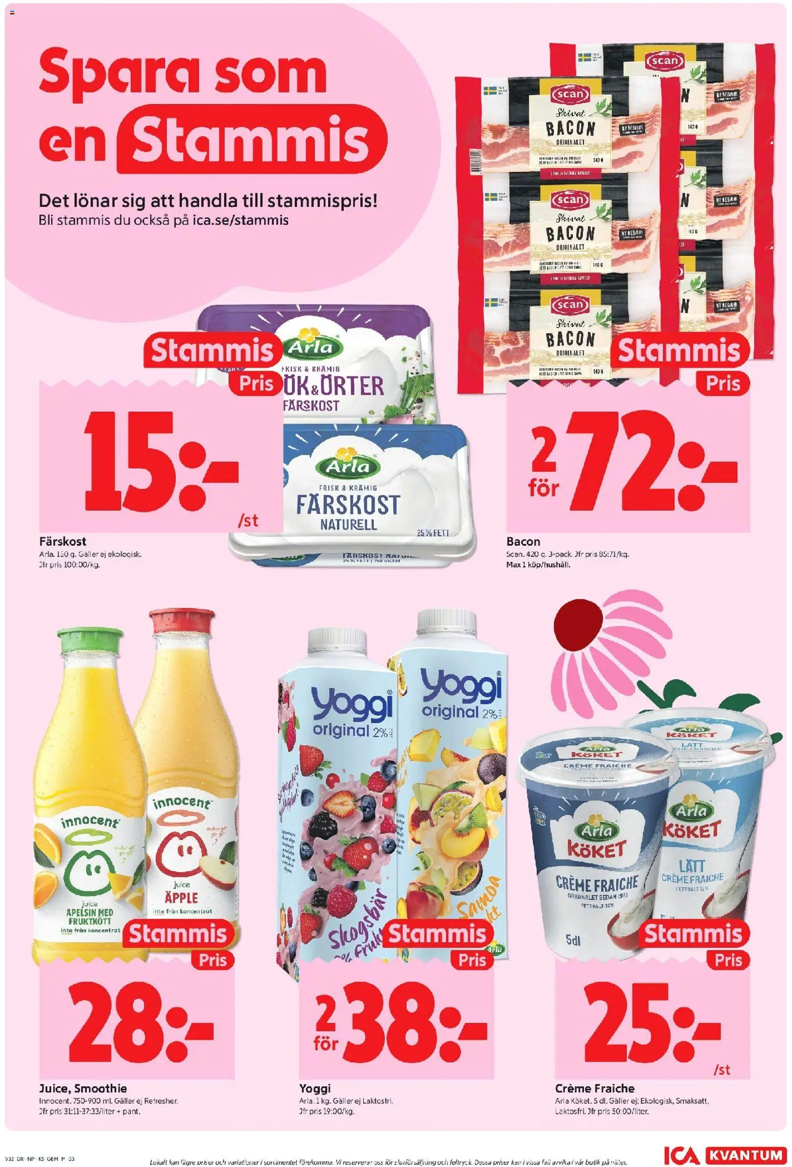 ICA Kvantum reklamblad aktuell från 03/08/2026 | Sida: 3