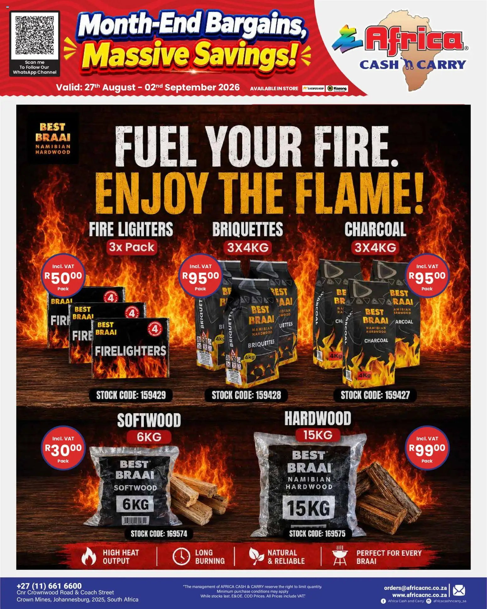 New Africa Cash & Carry catalogue – valid from 27/08/2026 | Page: 50 | Products: Stock