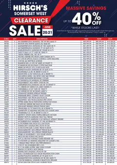 Hirsch's specials catalogue – valid from 20.06.2026