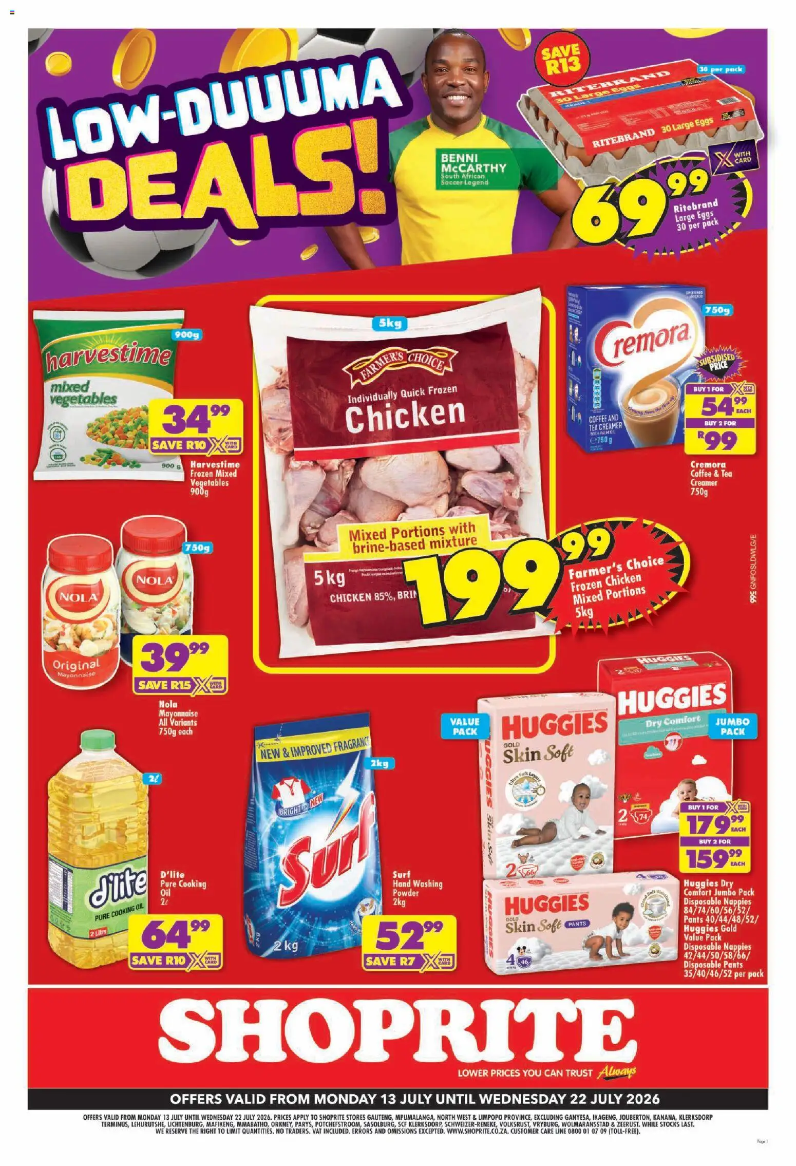Shoprite - Gauteng - Low Price Lowduuuma (13/07/2026 - 22/07/2026) → Catalogue catalogue cover
