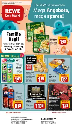 Rewe Prospekt Hattingen ab 28.09.2026 gültig