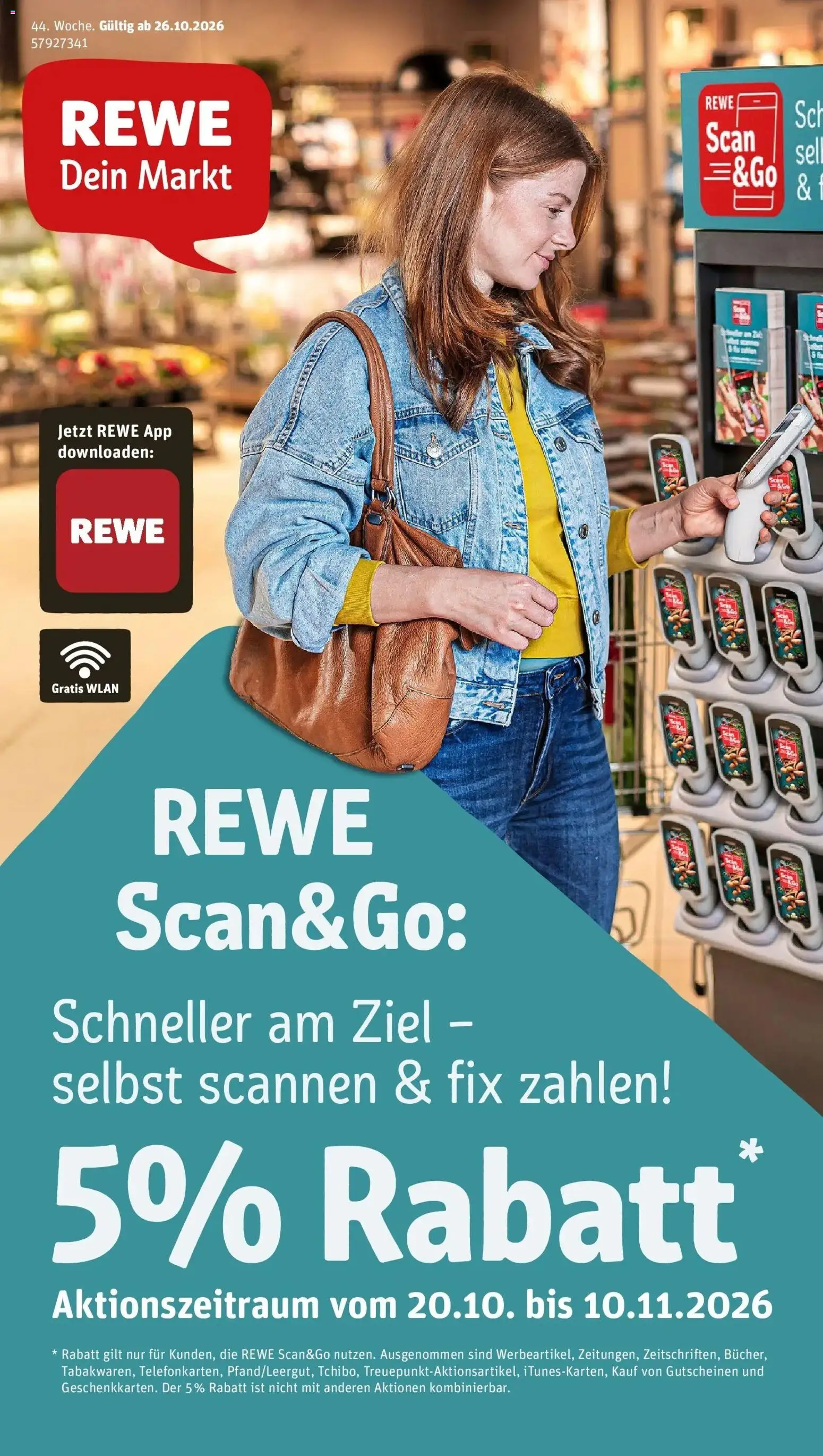REWE Prospekt ab 26.10.2026 zum Blättern » Angebote | Seite: 1