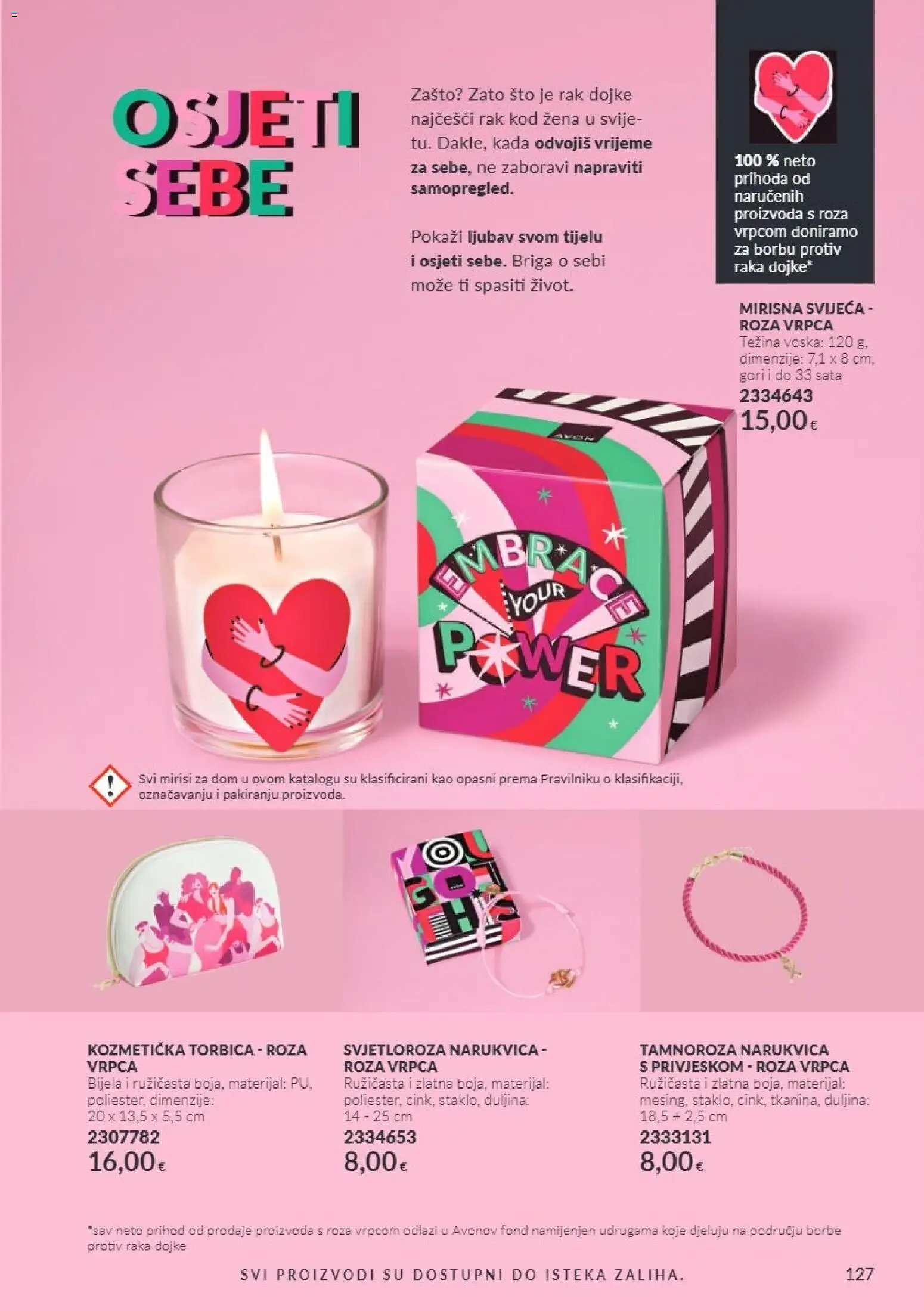 Avon katalog | vrijedi od 01.10.2026 | Stranica: 127 | Proizvodi: Torbica, Narukvica