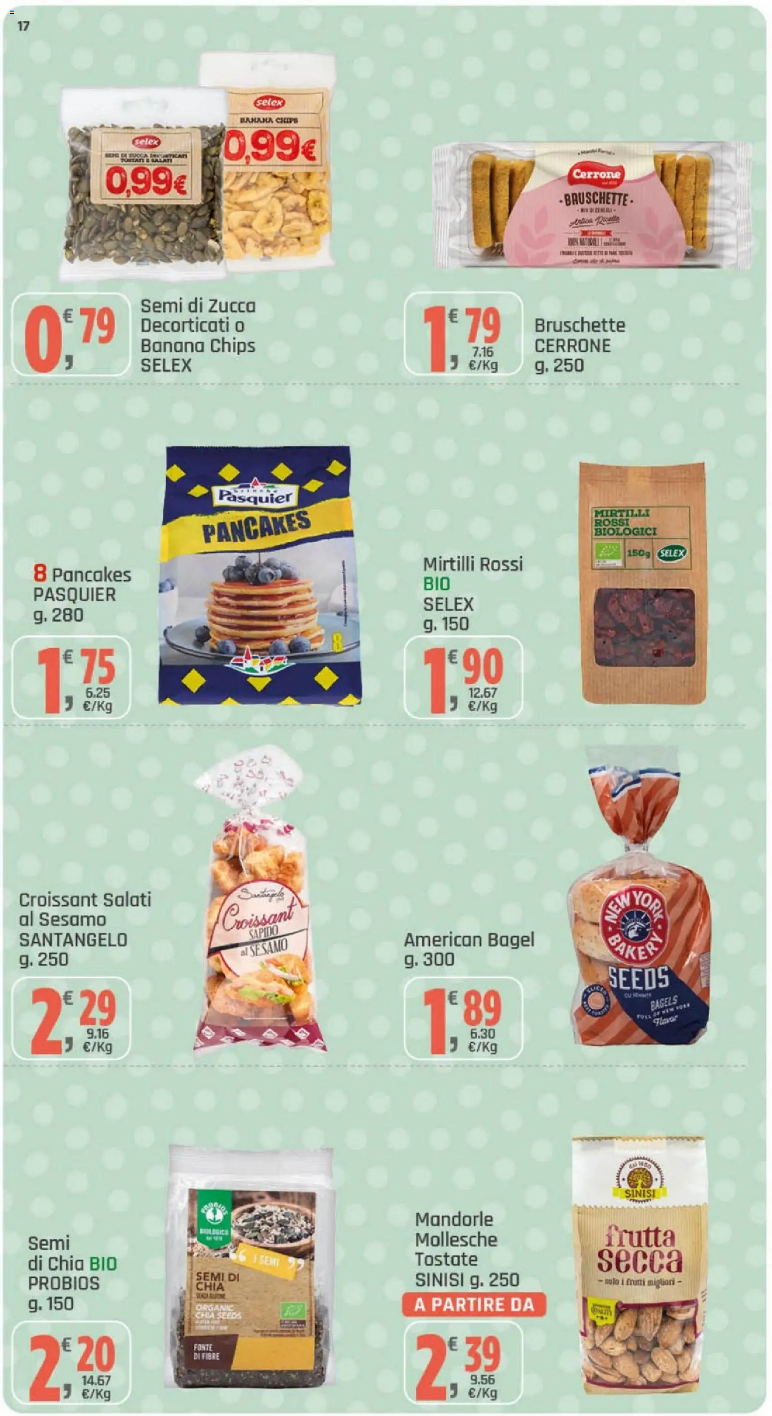 Volantino DOK del 06/10/2026 | Pagina: 17 | Prodotti: Frutta, Mirtilli, Sesamo, Mirtilli rossi