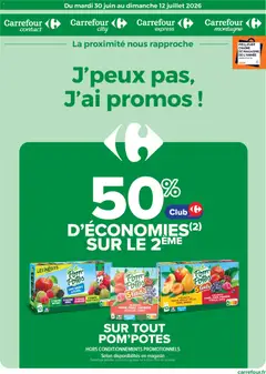 Carrefour contact - Prévisualisation de Carrefour contact catalogue valide à partir de 30/06/2026