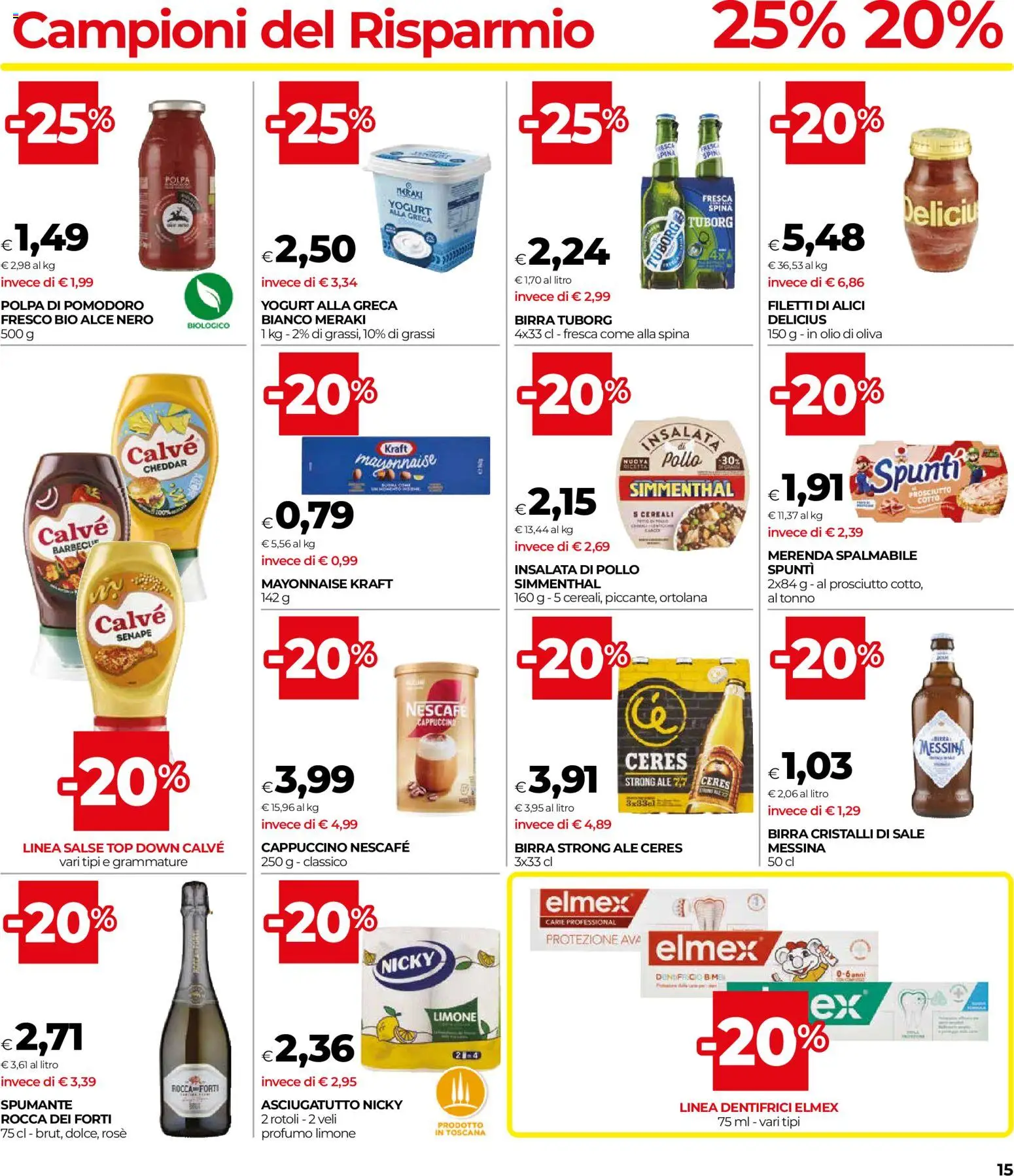Volantino COOP del 30/07/2026 | Pagina: 15 | Prodotti: Limone, Olio, Senape, Olio di Oliva