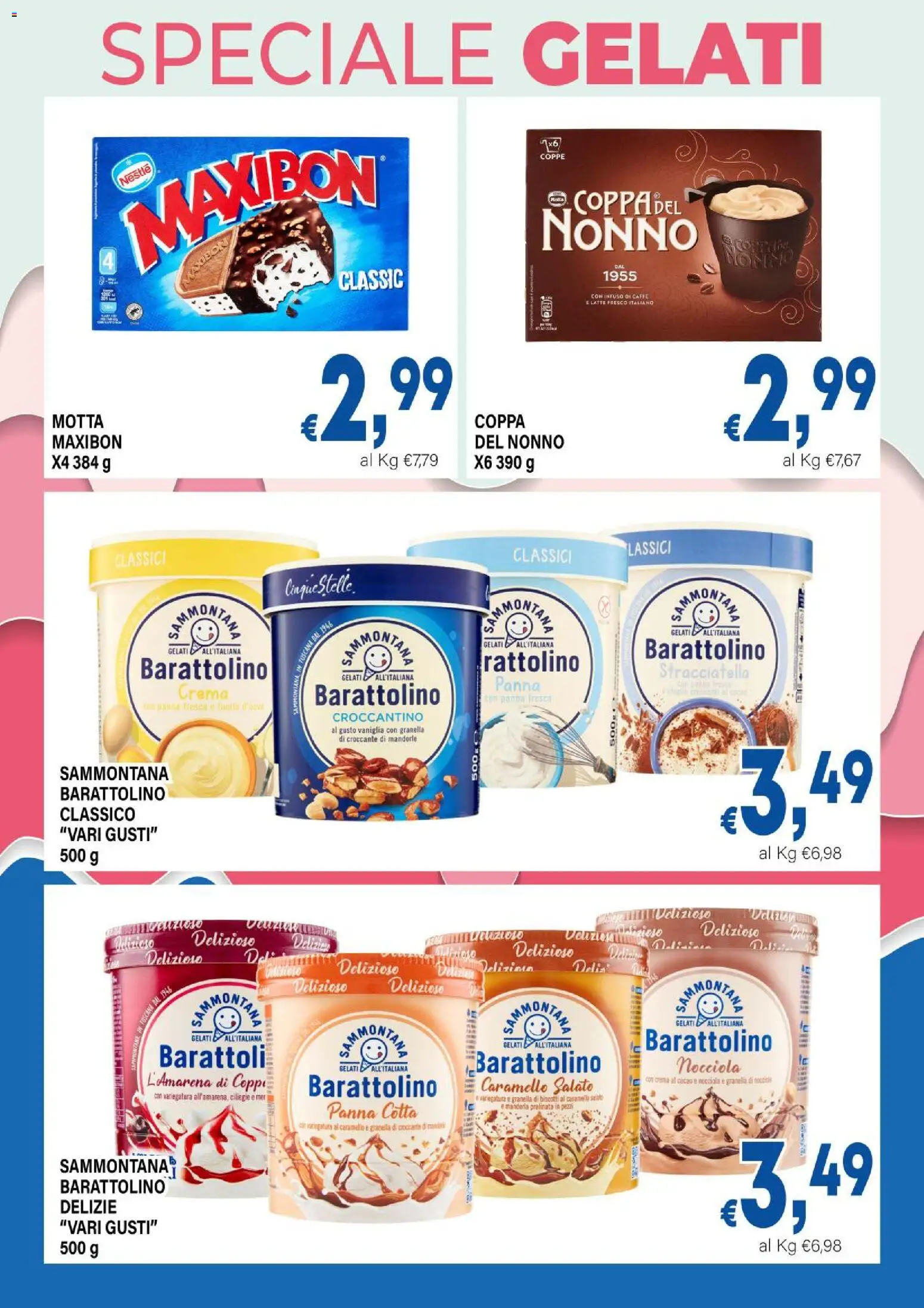 Volantino DEM del 01/07/2026 | Pagina: 4 | Prodotti: Panna, Pera, Cacao, Stracciatella