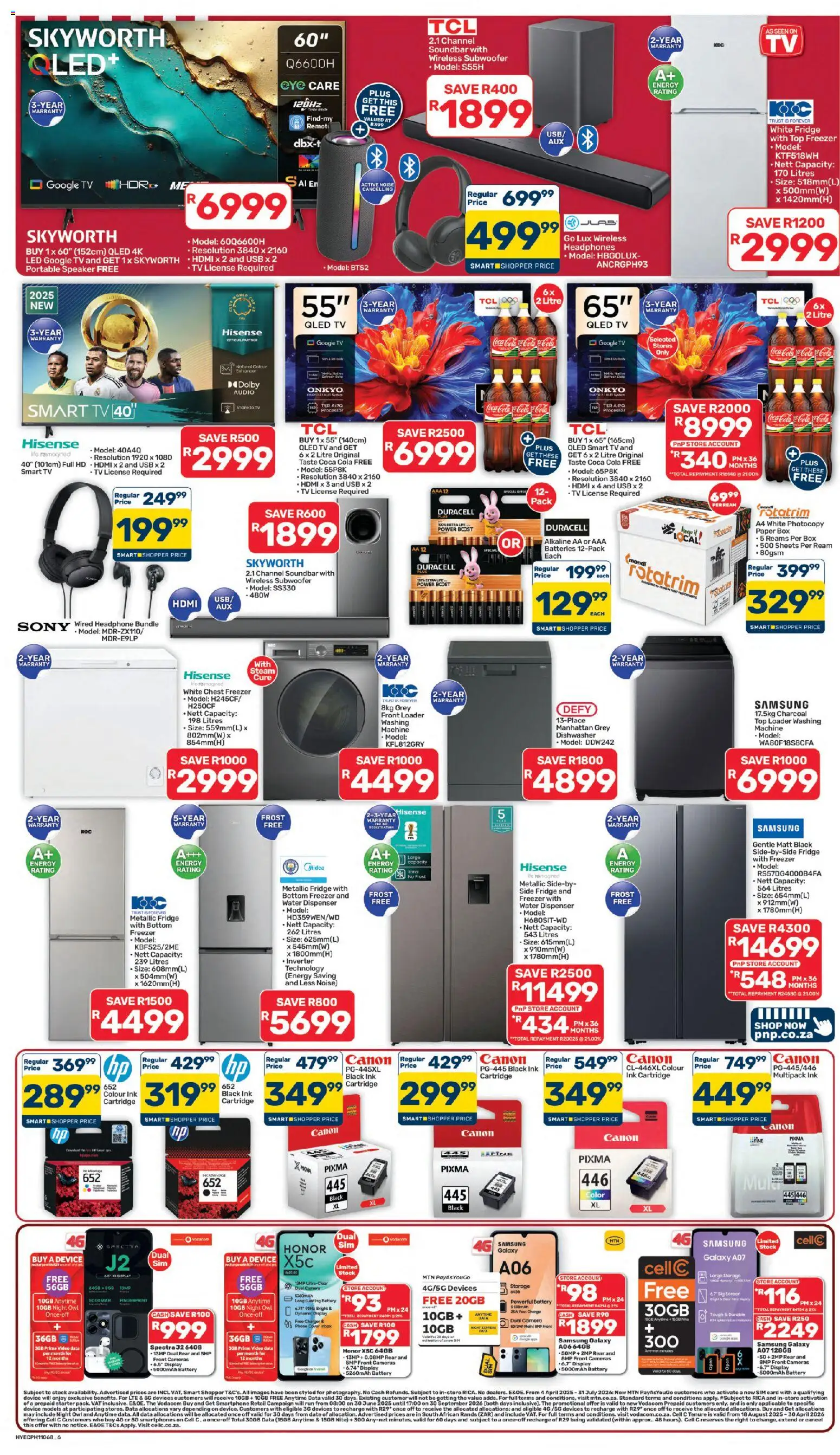 New Pick n Pay catalogue – valid from 24/07/2026 | Page: 6 | Products: Speaker, USB, Dishwasher, Box