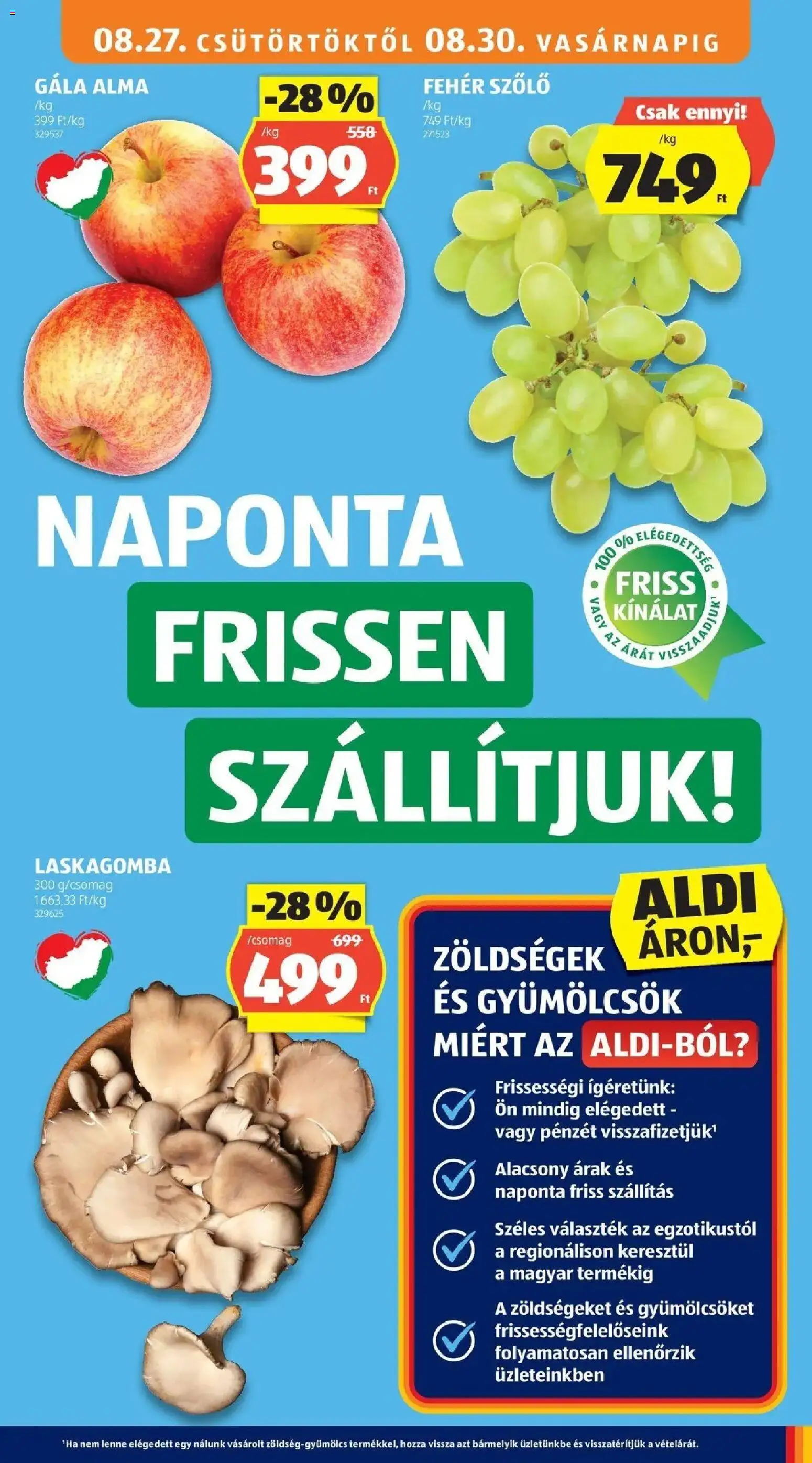 Aldi aktuális akciós újság - 2026.08.22. -tól/töl > akció, lapozható szórólap 🛍️ | Oldal: 5