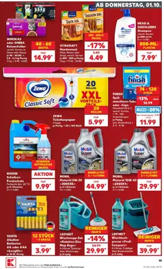 Kaufland Prospekt Berlin ab 28.09.2026 gültig | Seite: 29 | Produkte: Sheba, Batterien, Whiskas, Toilettenpapier