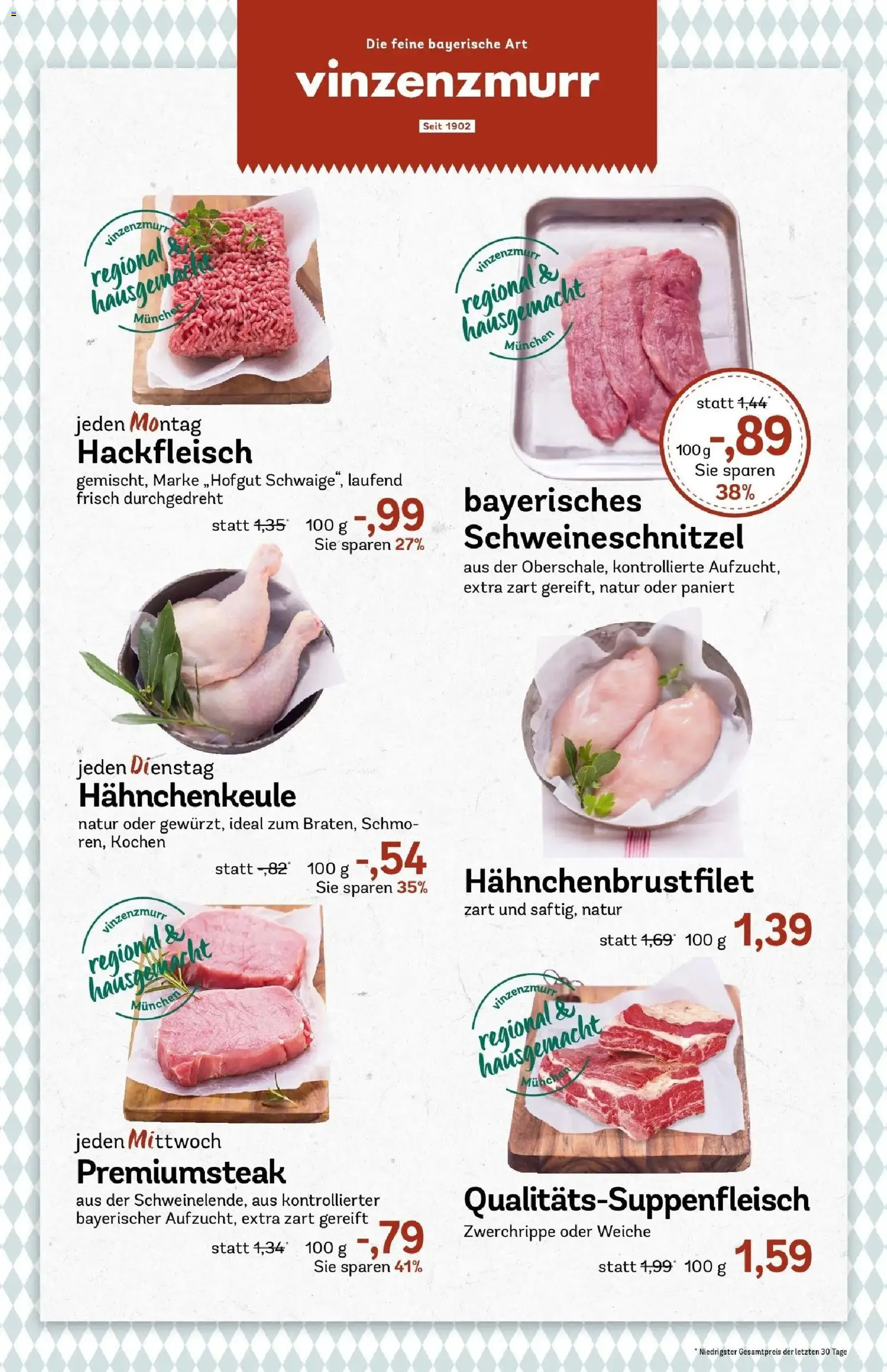 REWE Prospekt ab 28.09.2026 zum Blättern » Angebote | Seite: 14 | Produkte: Hackfleisch