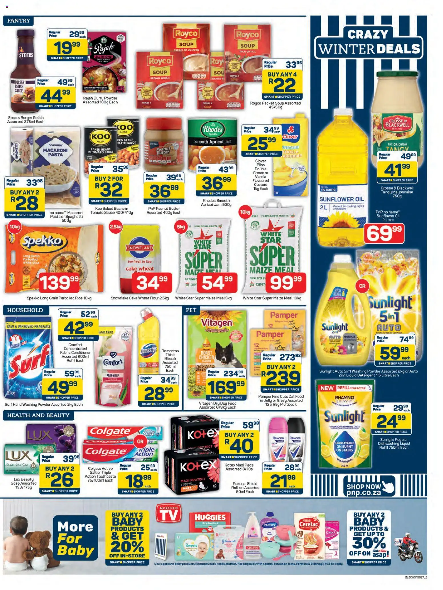 New Pick n Pay catalogue – valid from 08.06.2026 | Page: 3 | Products: Beans, Fragrance, Powder, Sauce