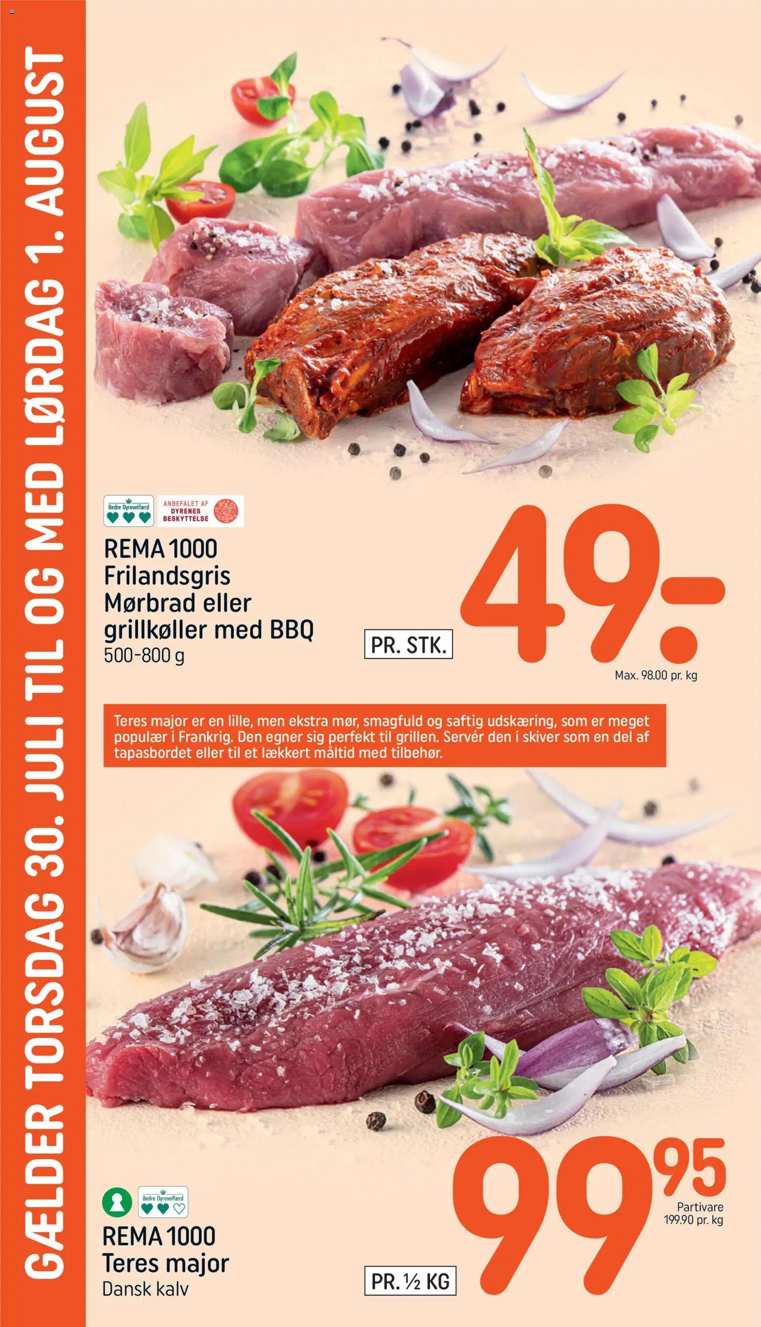 Rema 1000 tilbudsavis – gyldig fra 30/07/2026 | Side: 4 | Produkter: Søm