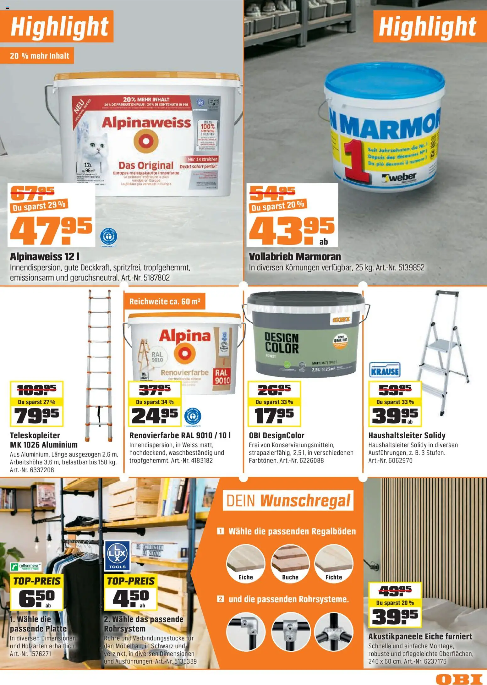 OBI - UNSERE SUPERDEALS! – gültig ab 07.07.2026 | Seite: 13