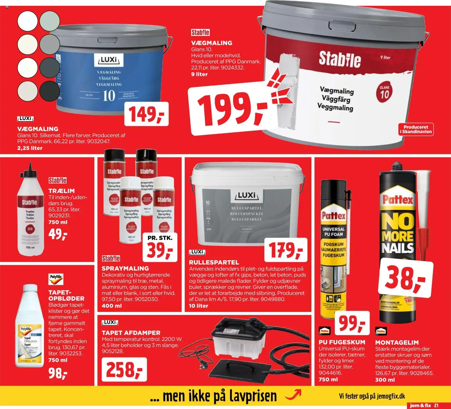 Jem & fix tilbudsavis – gyldig fra 14.06.2026 | Side: 21 | Produkter: Søm