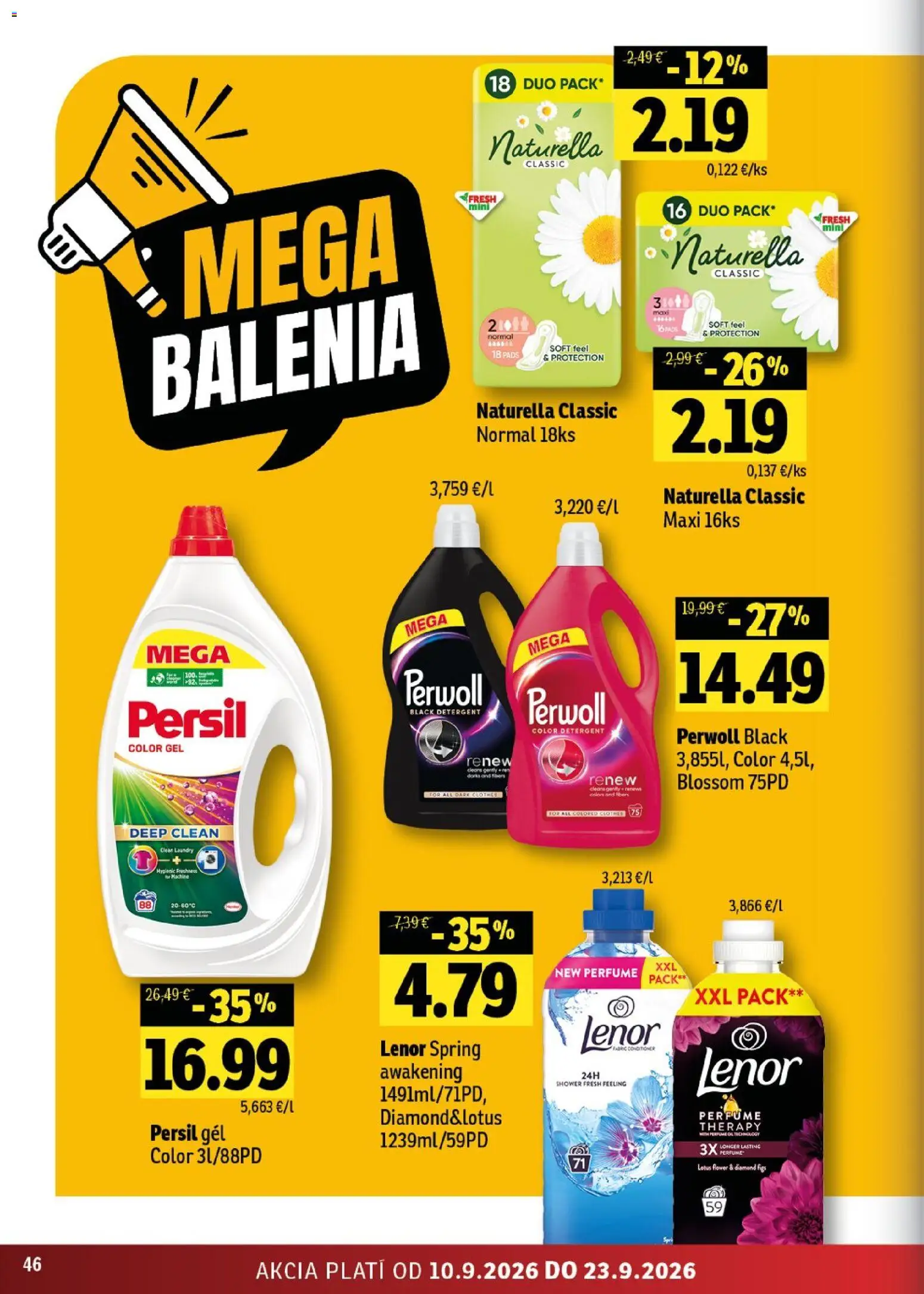 Nové Fresh akcie – leták je platný od 10.09.2026 | Strana: 46