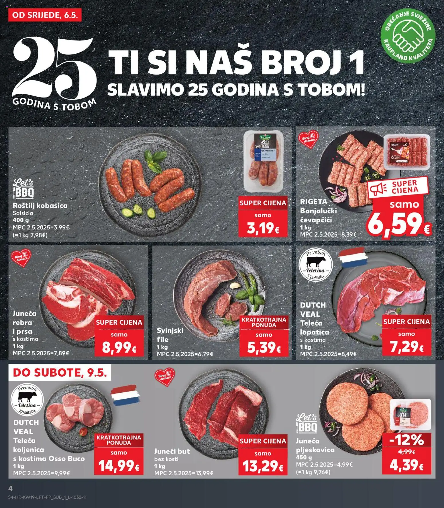 Kaufland HR akciós ujság - amely érvényes a következő dátumtól: 06.05.2026 | Oldal: 4
