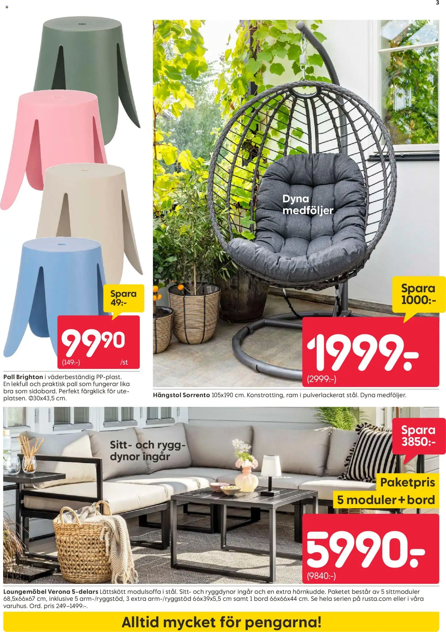 Rusta reklamblad aktuell från 11.05.2026 | Sida: 3