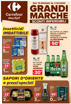 Anteprima del volantino Carrefour volantino Market - Milano valido a partire dal 19.05.2026