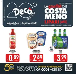 Anteprima del volantino Decò volantino Maxistore, Supermercati Lipari valido a partire dal 29.05.2026