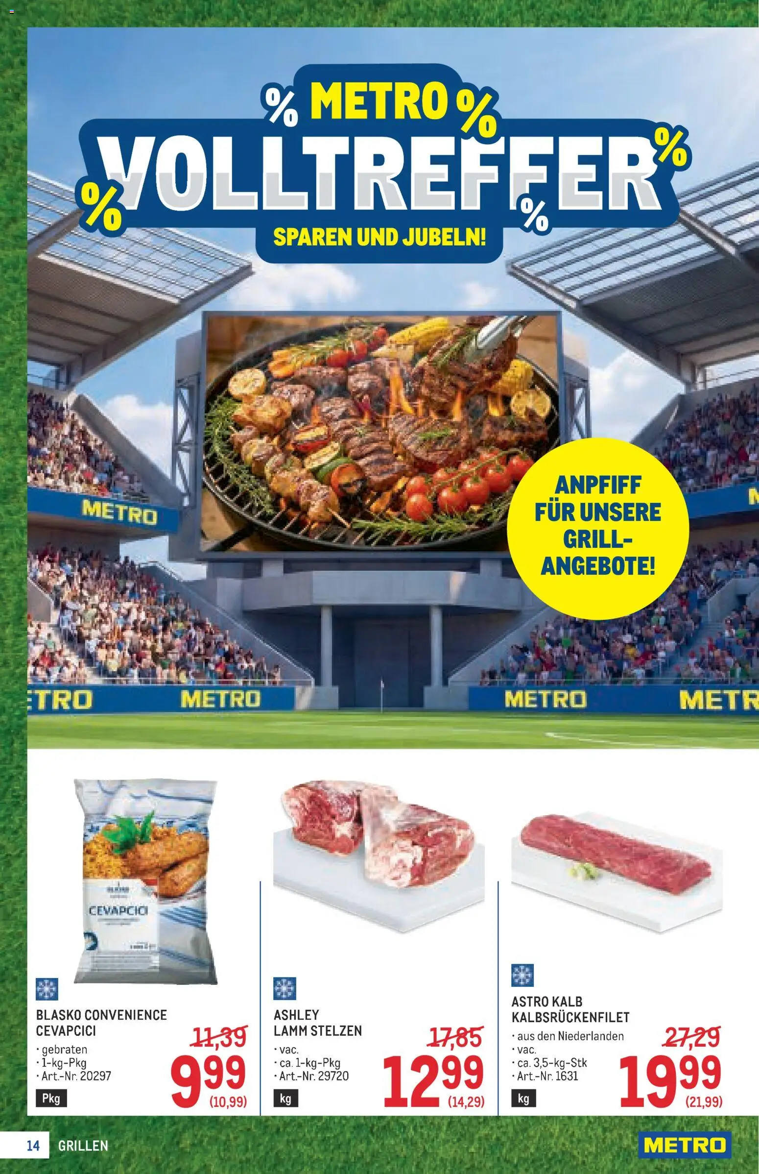 Metro angebote Profi gültig ab 11.06.2026 | Seite: 14 | Produkte: Grill