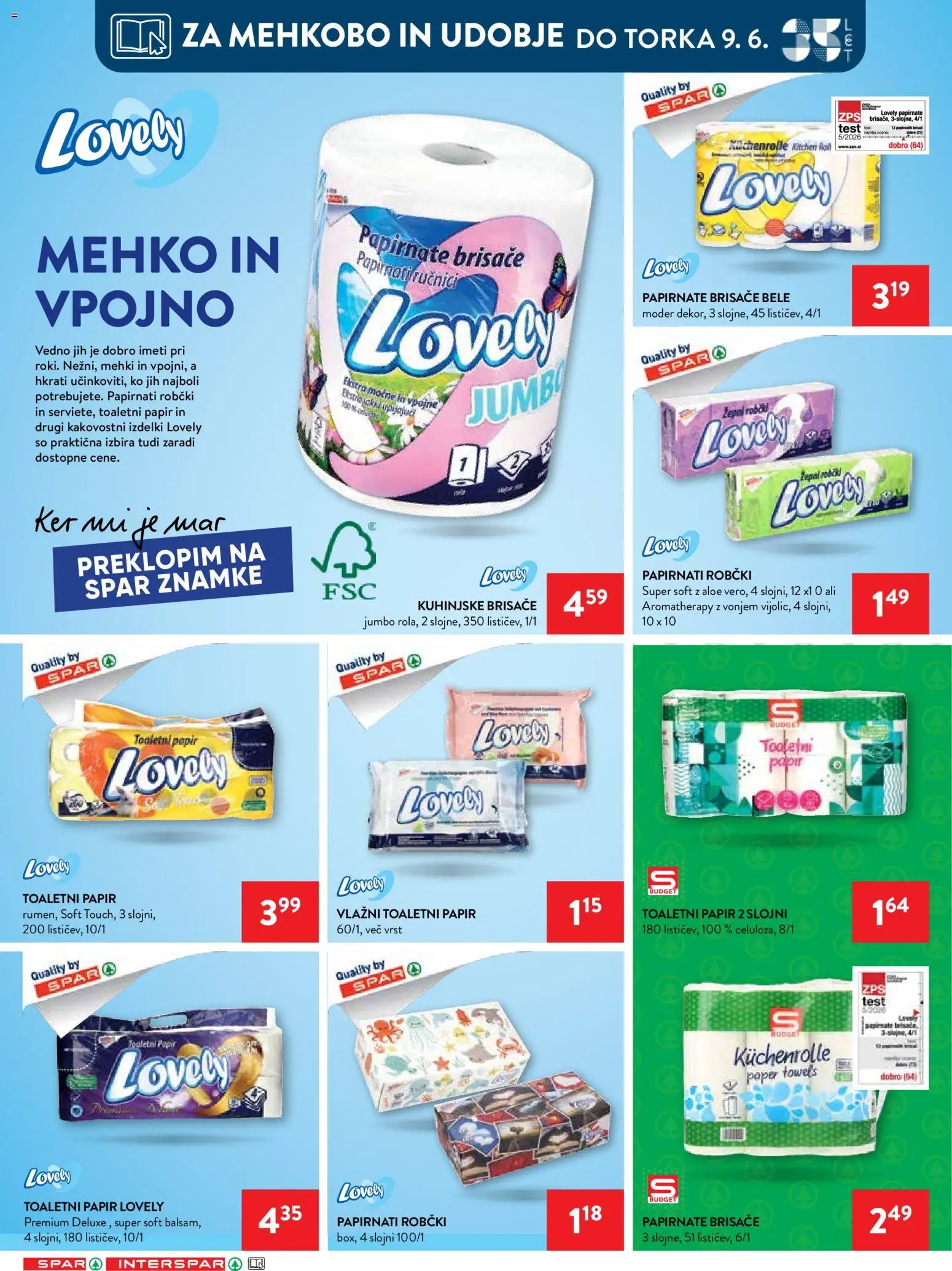 Novi Spar katalog ponudbe – veljaven od 03.06.2026 | Stran: 31
