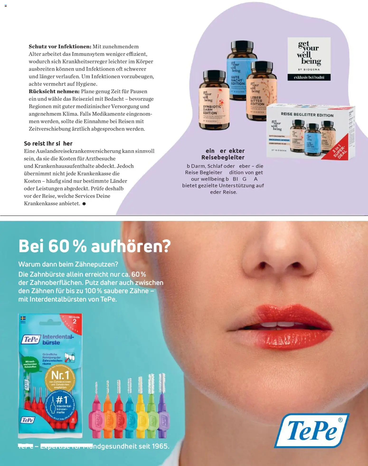 Budni Perle Magazin 03/26 – gültig ab 07.05.2026 | Seite: 39 | Produkte: Bürste, Zahnbürste