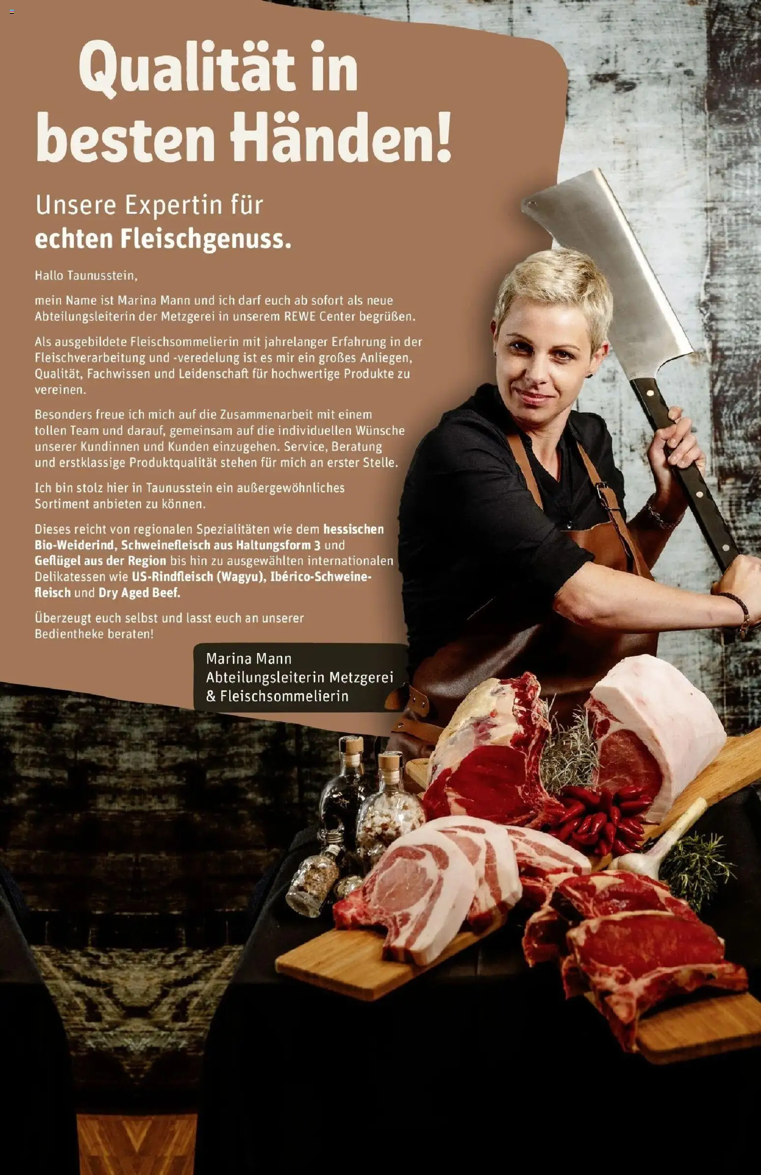 REWE Prospekt ab 10.08.2026 zum Blättern » Angebote | Seite: 33 | Produkte: Spezialitäten, Schweinefleisch, Fleisch