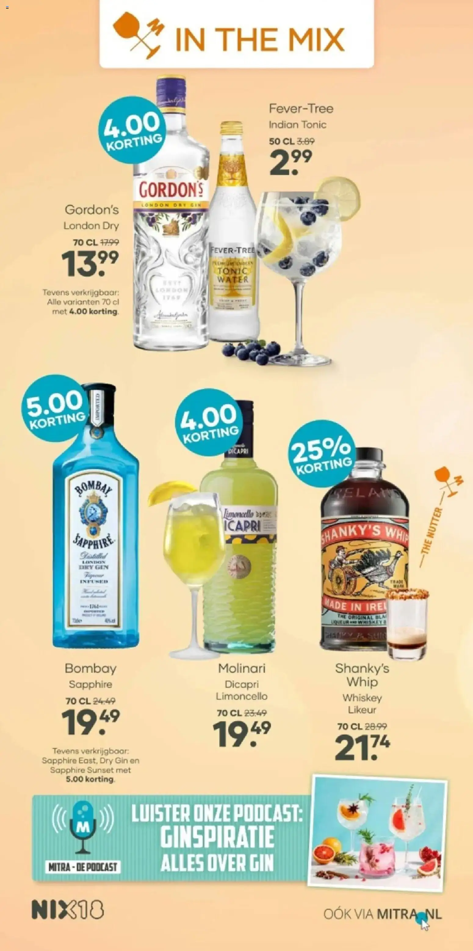 {H1} | Pagina: 10 | Producten: Tonic, Gin, Water