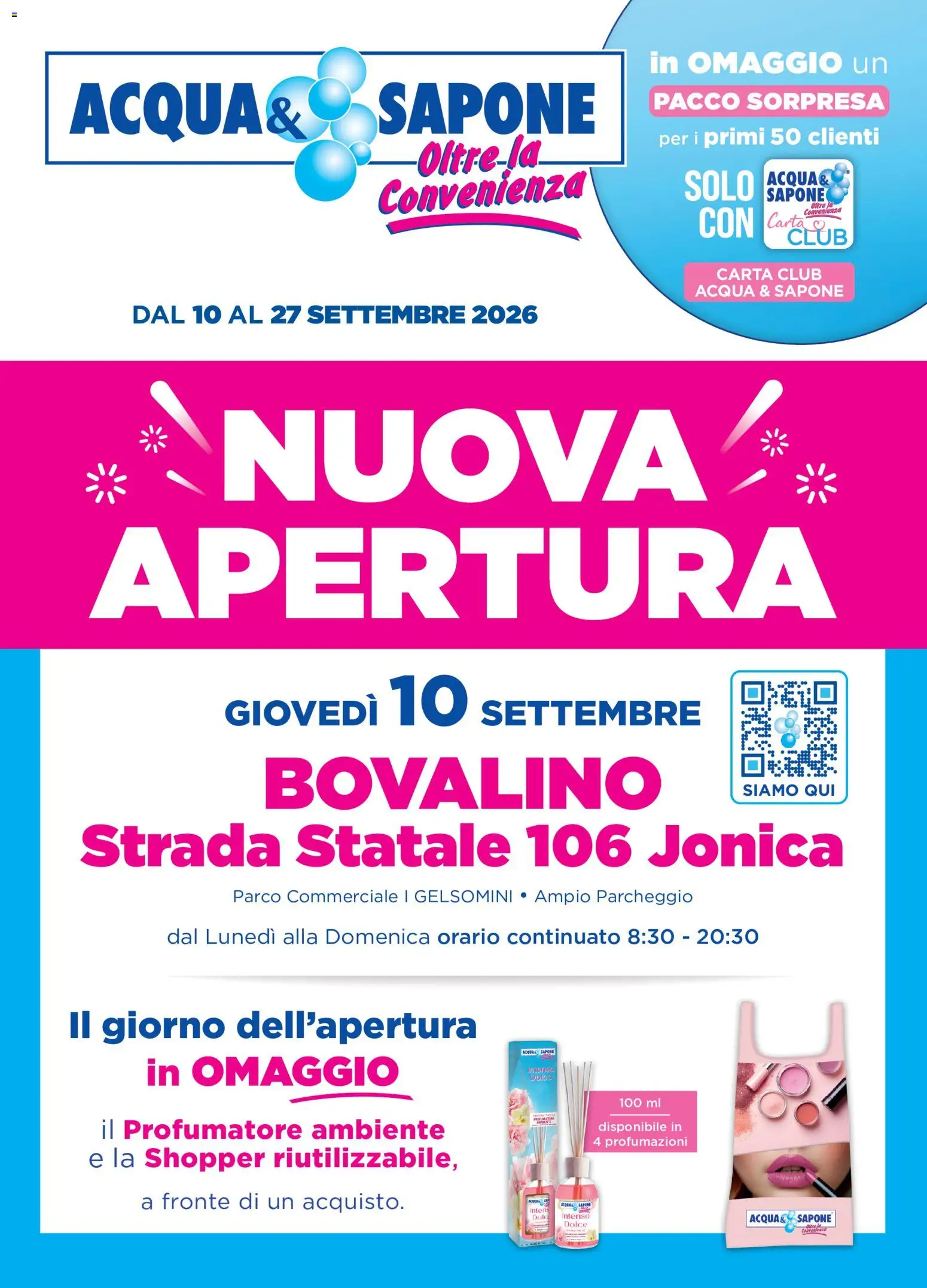 Volantino Acqua e Sapone del 10/09/2026 | Pagina: 1 | Prodotti: Sapone, Acqua