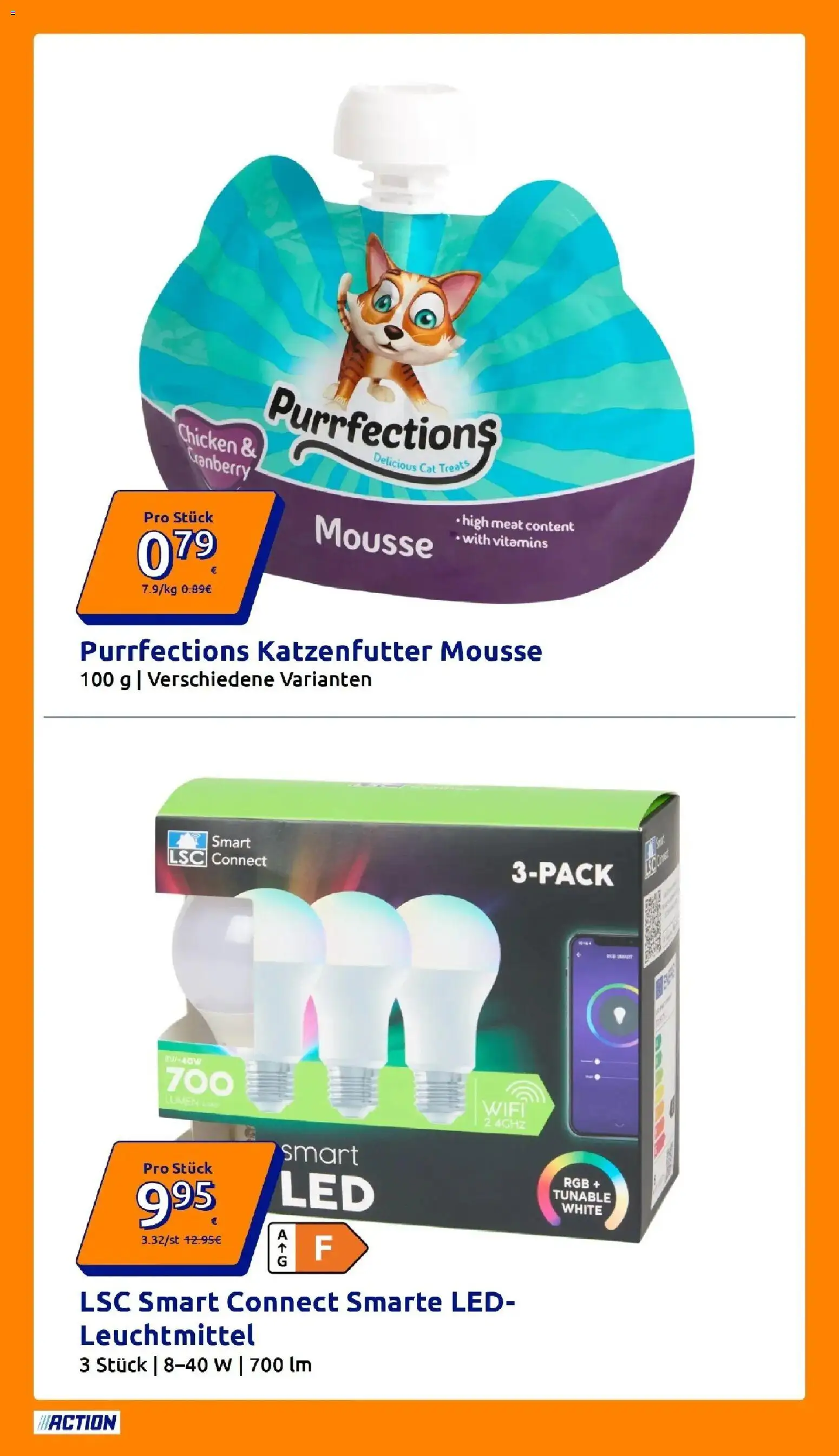 Action Aktueller Prospekt ab 14.10.2026 → Angebote nächste Woche | Seite: 16 | Produkte: Katzenfutter