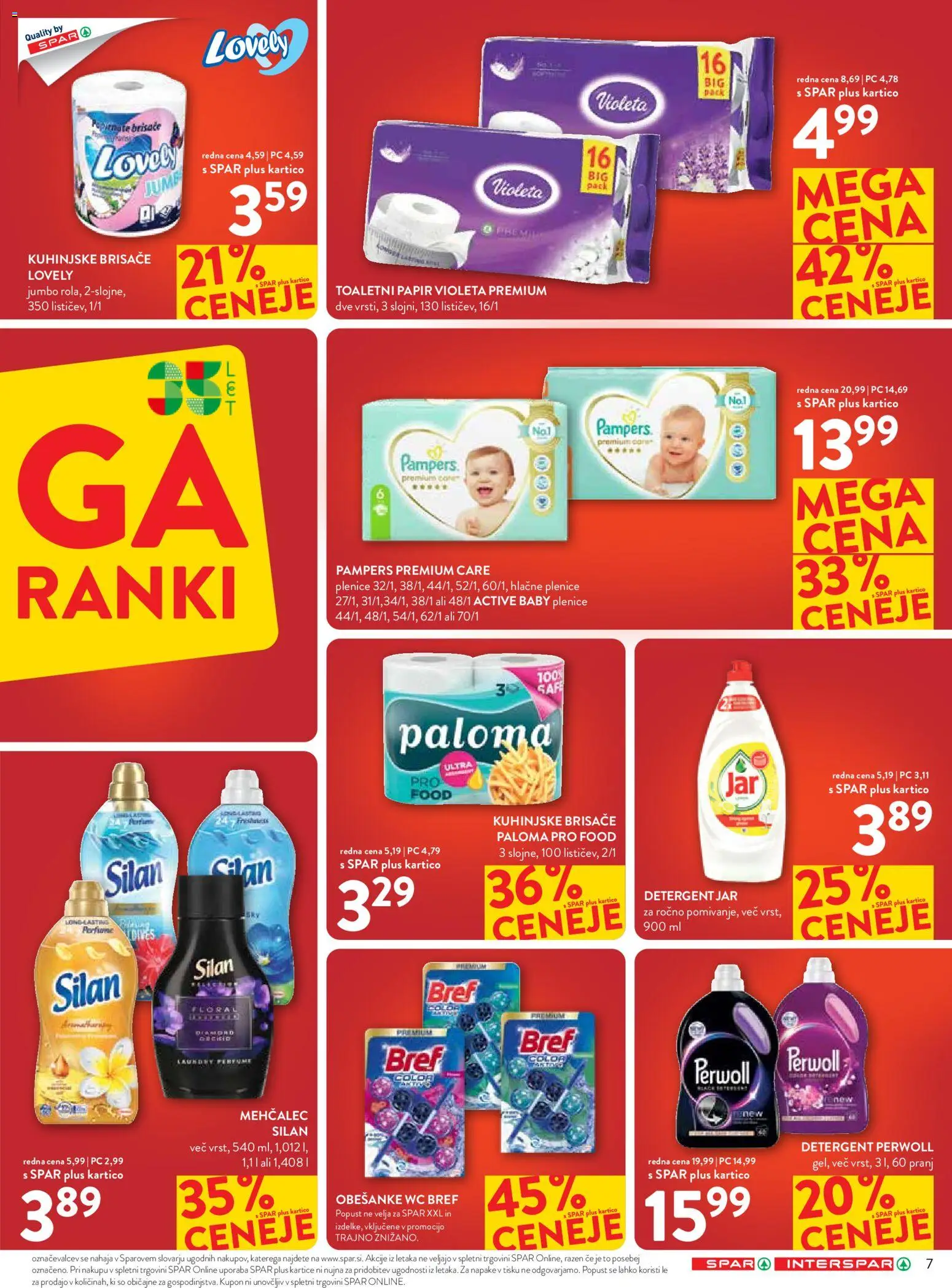 Novi Spar katalog ponudbe – veljaven od 08.07.2026 | Stran: 7
