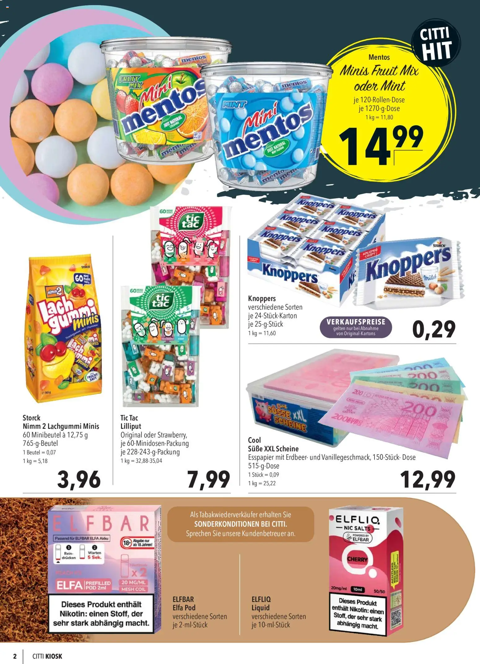 CITTI Markt Kioskwerbung – gültig ab 03.06.2026 | Seite: 2