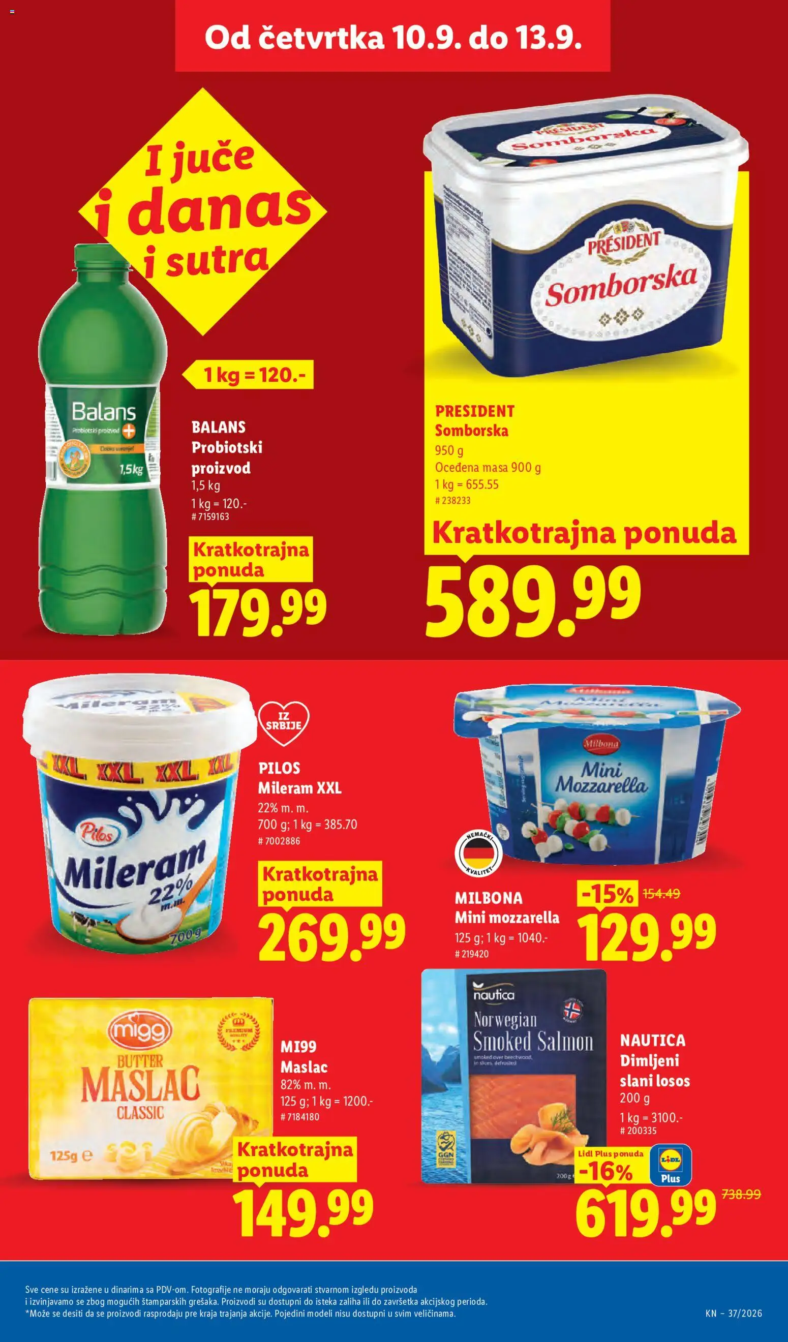 Lidl katalog - važi od 10.09.2026 | Strana: 29