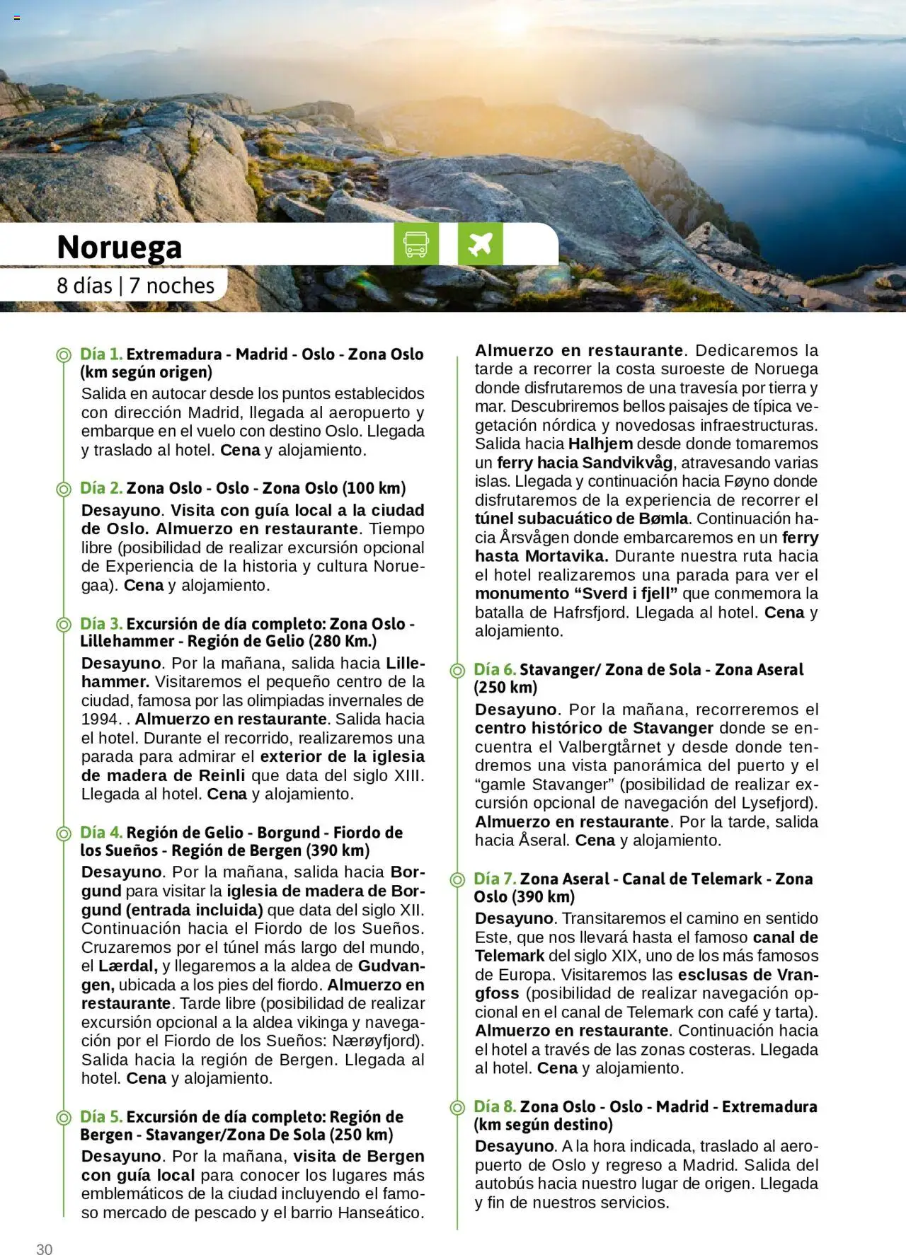 Viajes El Corte Inglés - Catálogo Junta de Extremadura │ válido desde el 01.03.2025 | Página: 30 | Productos: Café, Pescado, Navegación