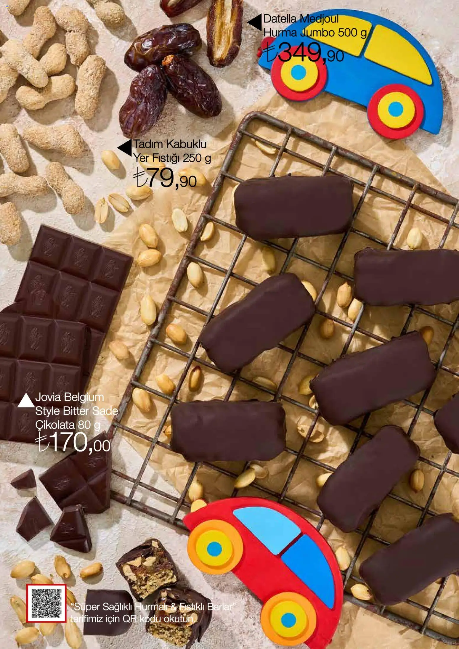 Migros Katalog - MacroStyle - 01.04.2026 tarihinden itibaren geçerlidir | Sayfa: 8 | Ürünler: Çikolata, Yer fıstığı, Hurma