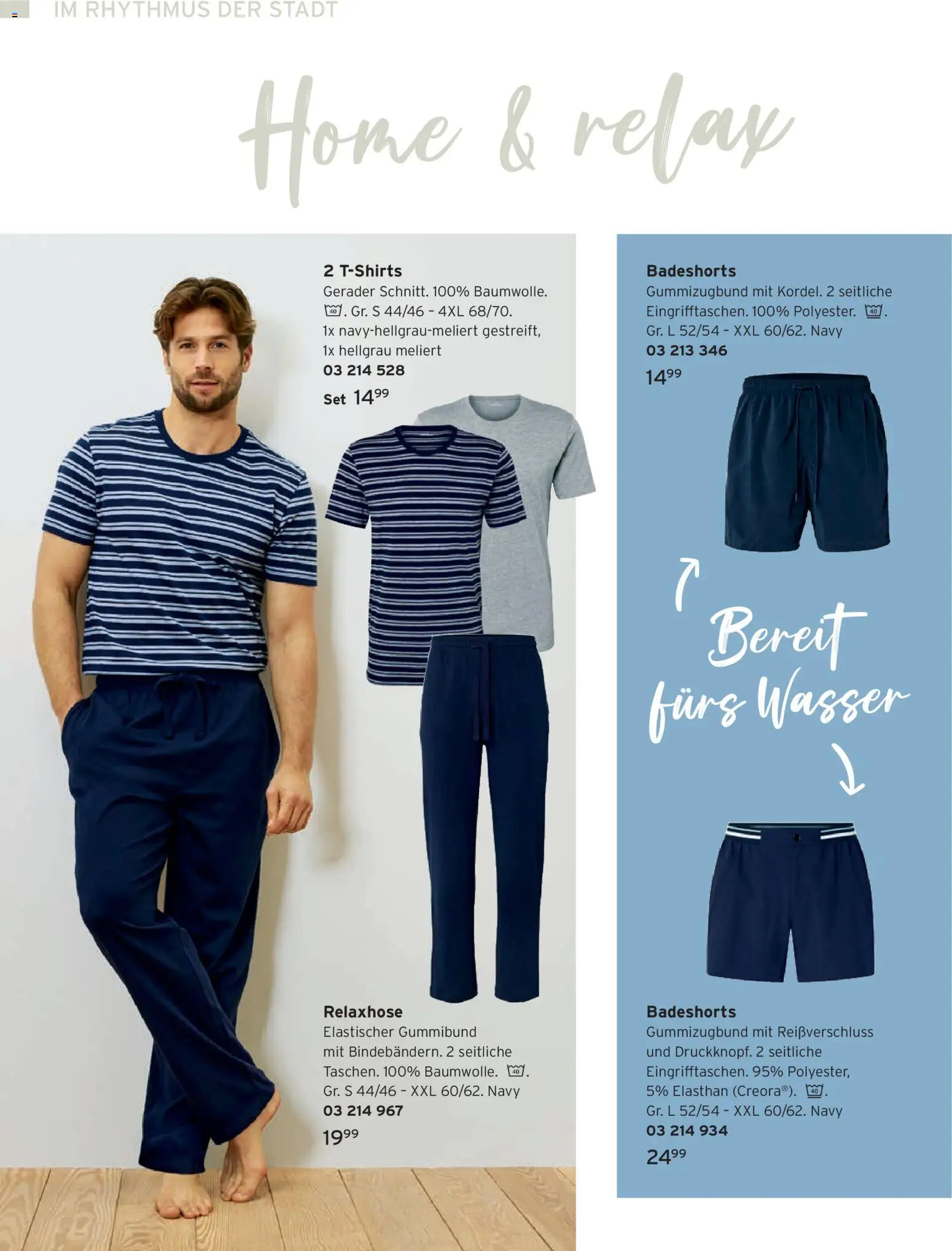 Tchibo Katalog Frühling – gültig ab 24.03.2026 | Seite: 110 | Produkte: Badeshorts, Wasser