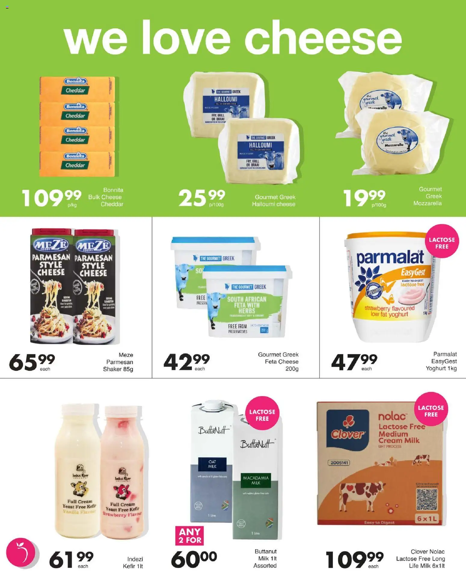 New Save catalogue – valid from 13/08/2026 | Page: 8 | Products: Grill, Milk, Cheddar, Feta cheese