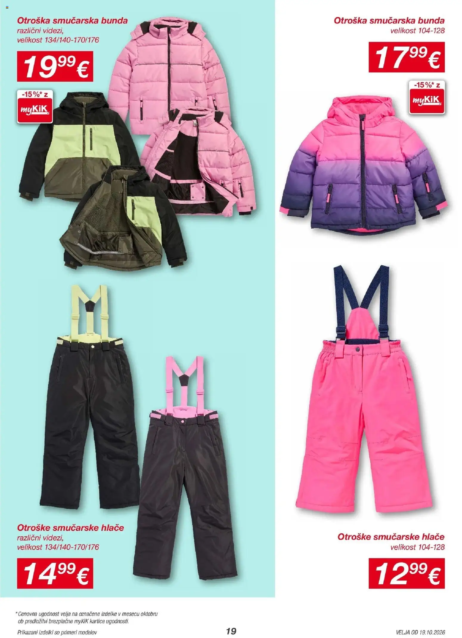 Novi Baby center katalog ponudbe – veljaven od 19.10.2026 | Stran: 19