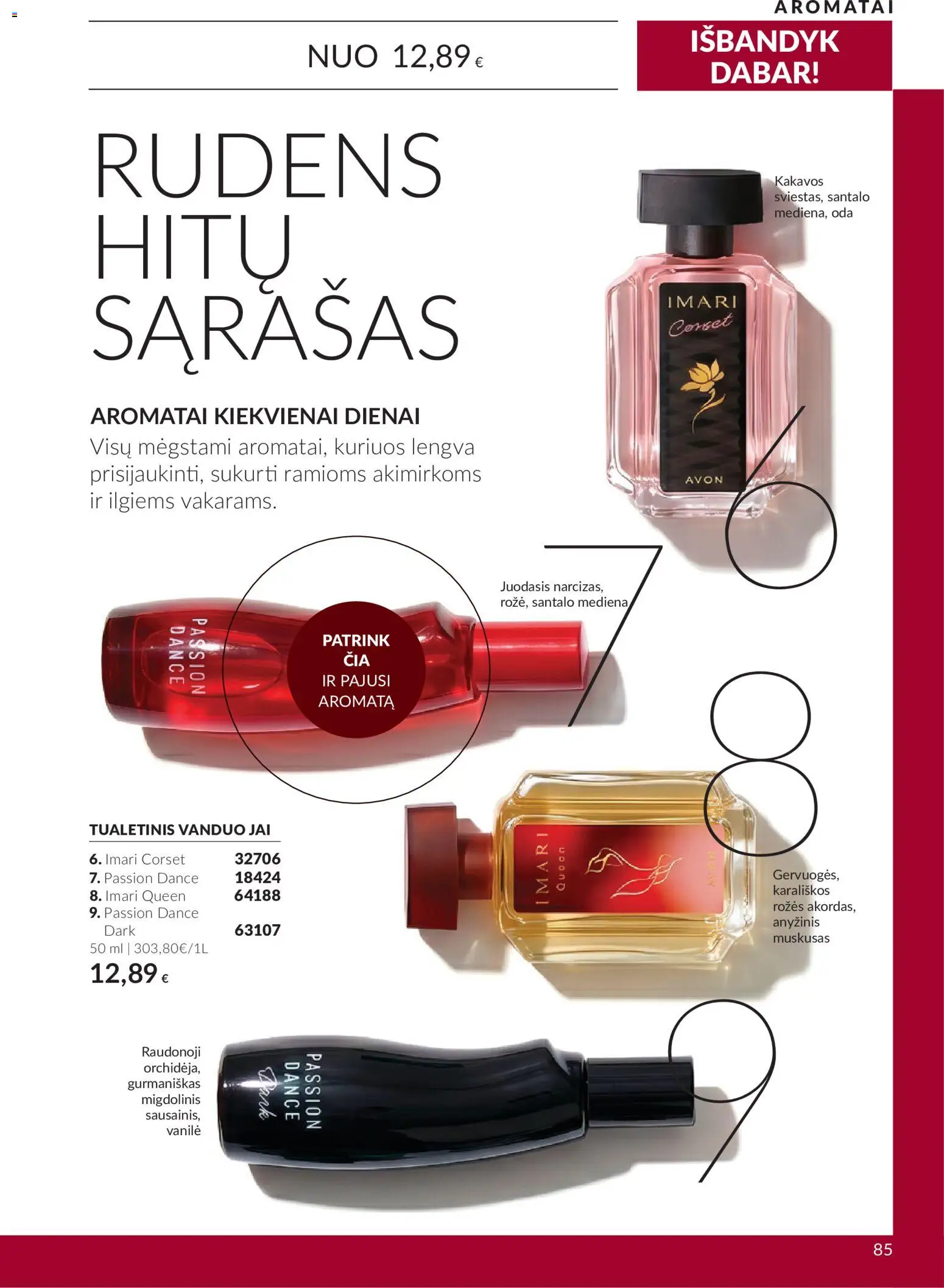 AVON akcijos nuo 2026.09.30 | Puslapis: 85