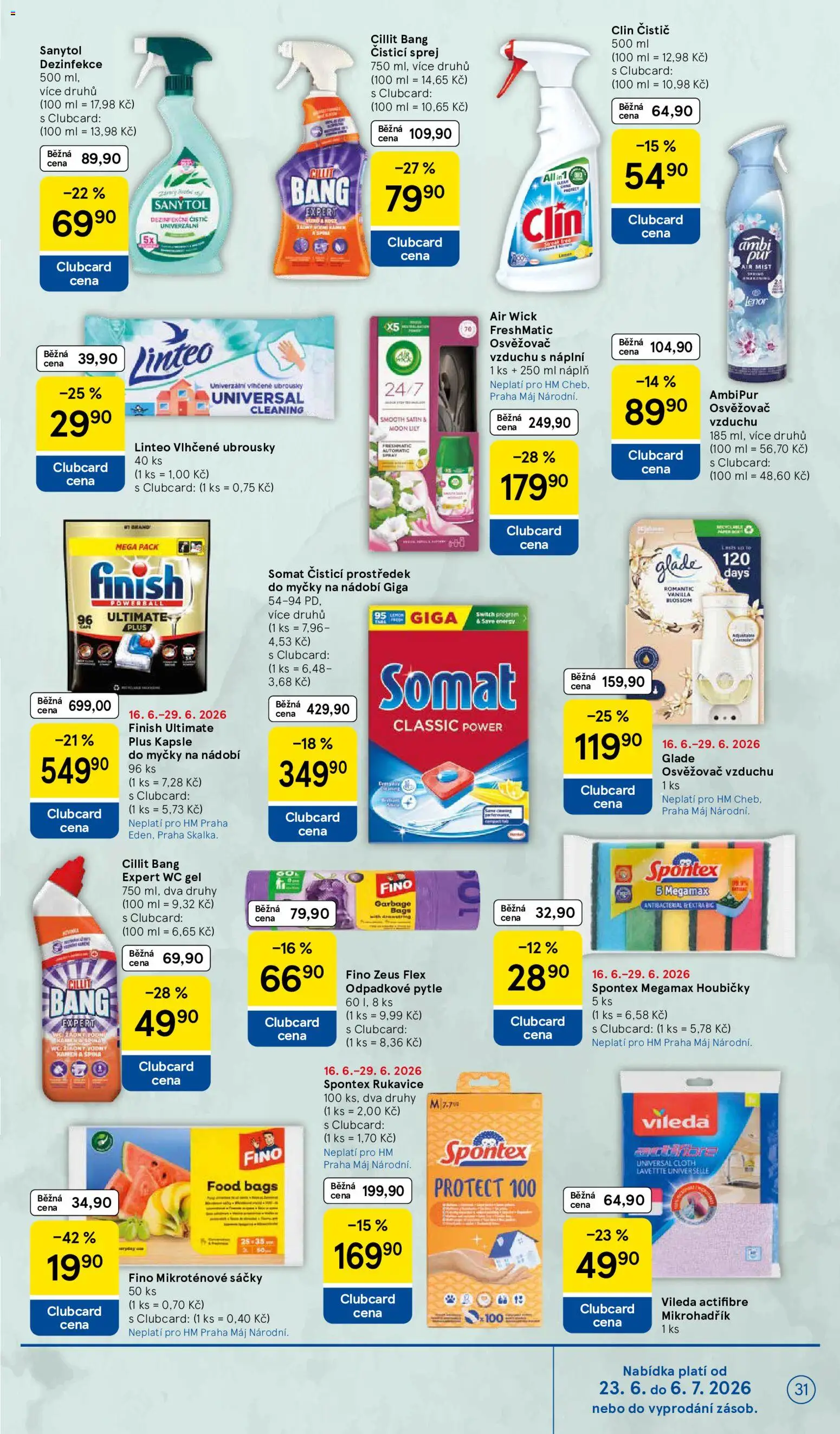 Tesco leták - Hypermarket od 24.06.2026 | Strana: 31
