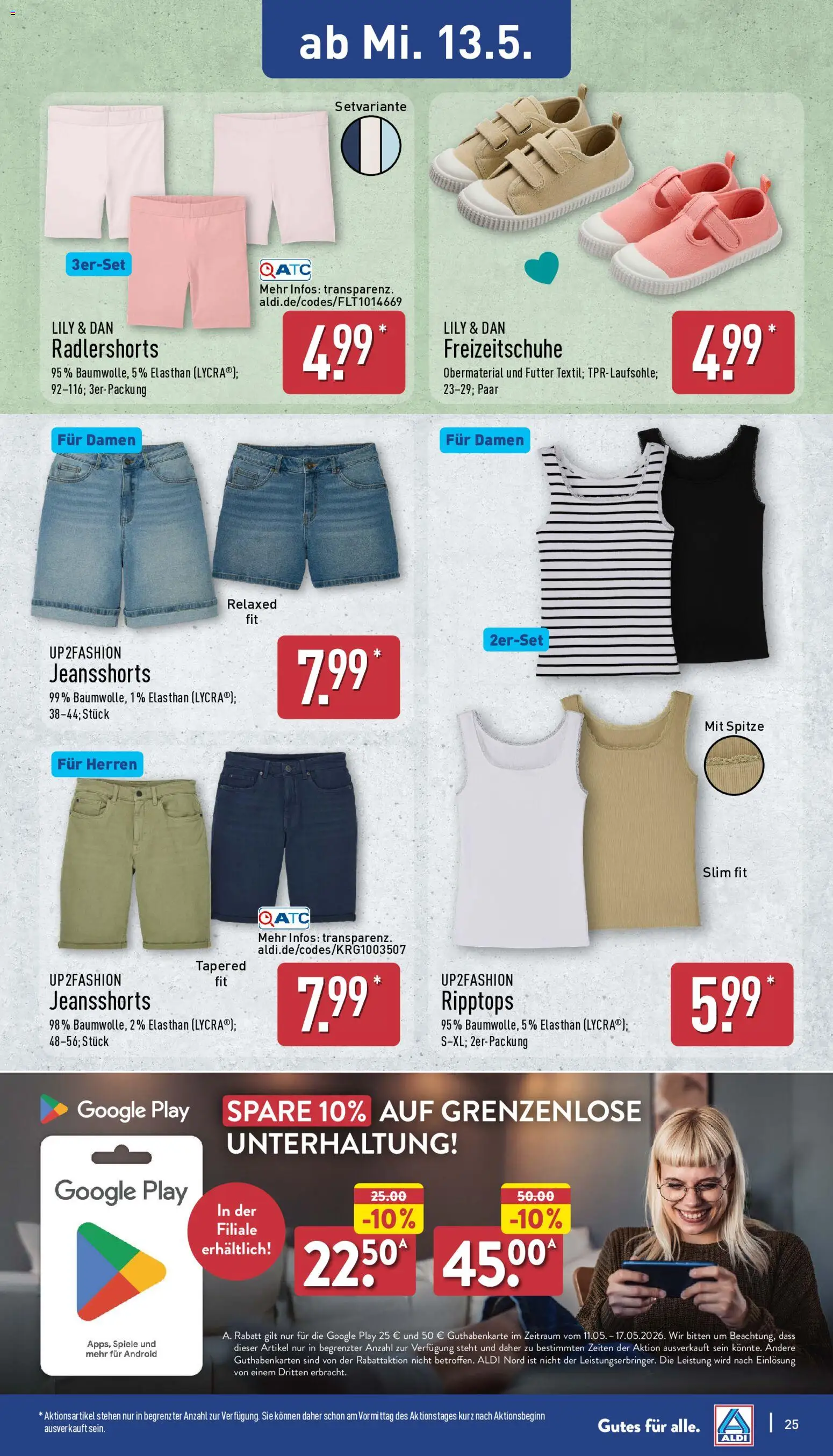 Aldi Prospekt 	 – gültig ab 11.05.2026 | Seite: 25