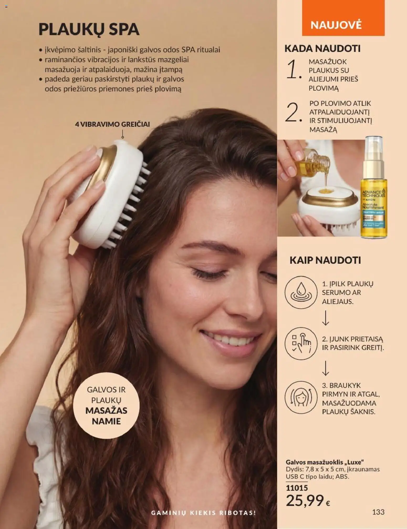 AVON akcijos nuo 2026.08.01 | Puslapis: 133 | Prekių: USB