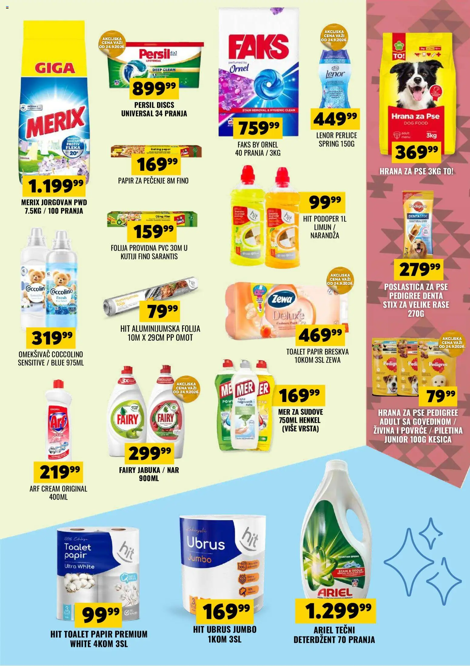 Tekijanka katalog - važi od 23.09.2026 | Strana: 15 | Proizvode: Omekšivač, Nar, Povrće, Coccolino
