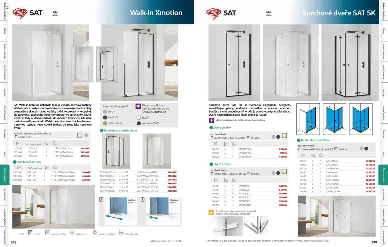 Siko koupelny katalog Koupelny 2025/2026 od 14.10.2025 | Strana: 201 | Produkty: Osvětlení, Video, Dveře, Wc