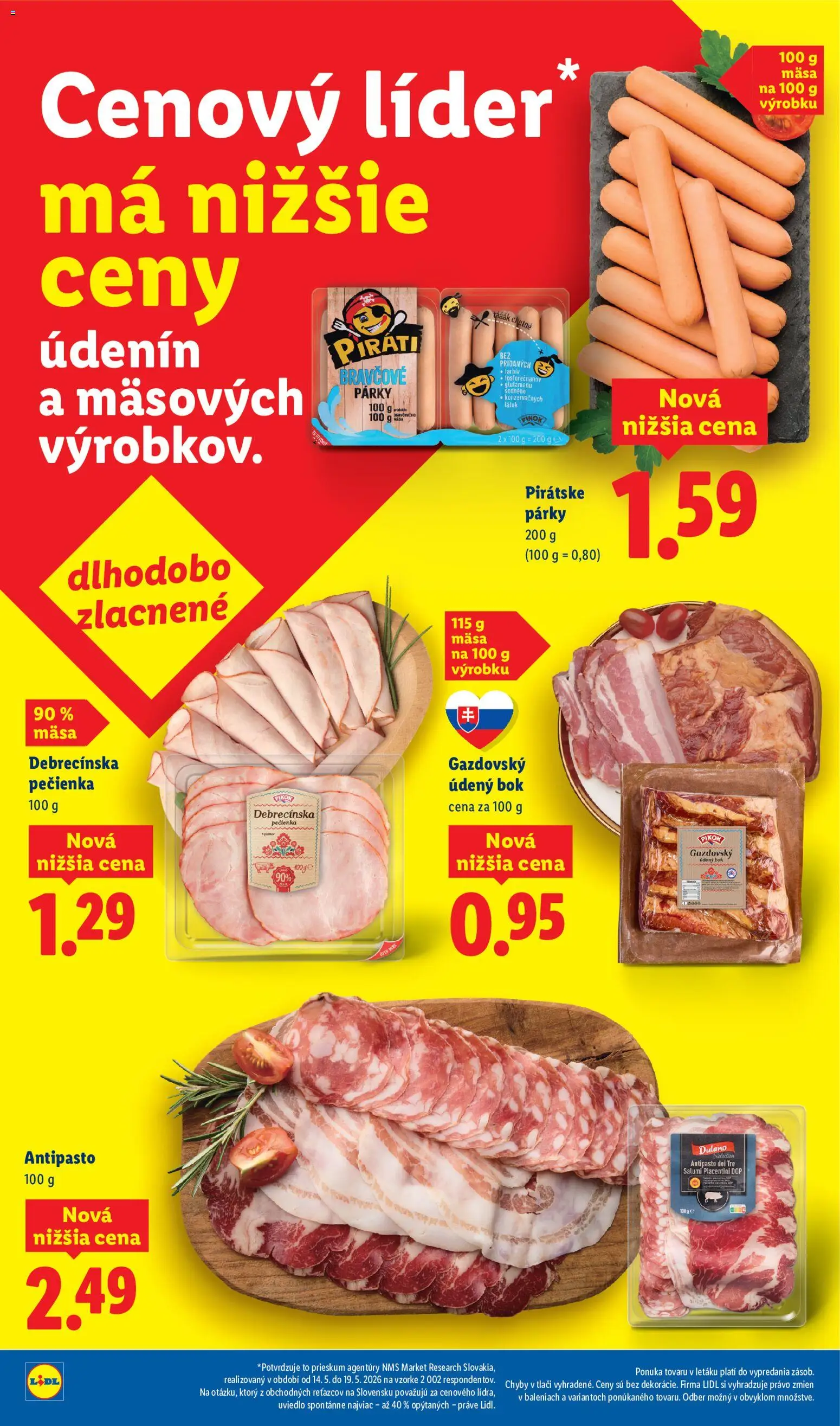 Nové Lidl akcie – leták je platný od 03.07.2026 | Strana: 10 | Produkty: Párky