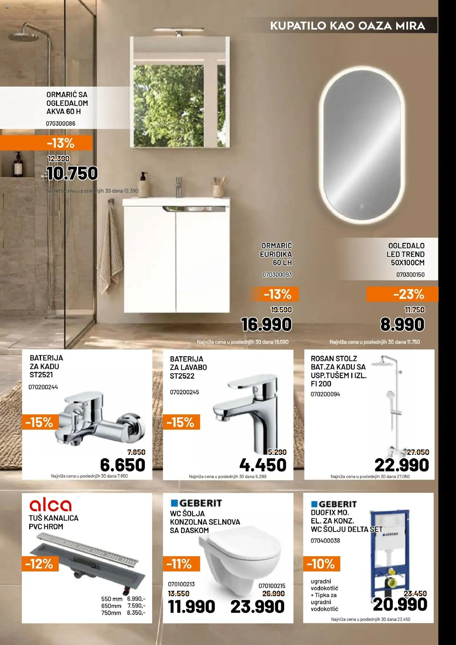 Crafter katalog - važi od 26.10.2026 | Strana: 8 | Proizvode: Led, Wc, Tuš, Šolja